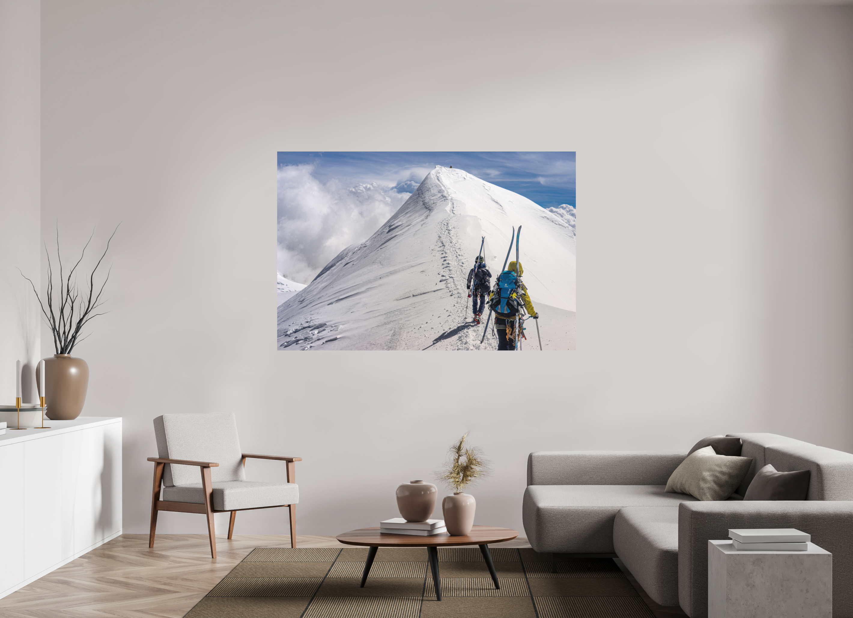 180 x 120 cm, Tirage photo - satiné L'arête de Castor