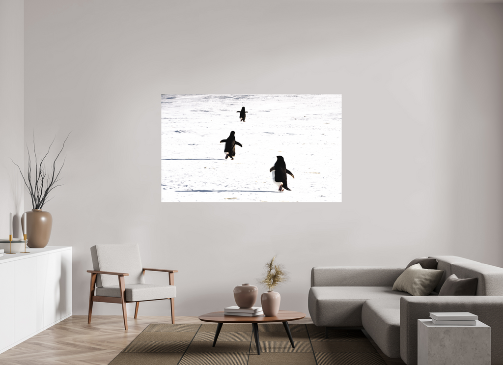 184,3 x 110 cm, Impression photo Mat - Sans cadre La cour de récréation