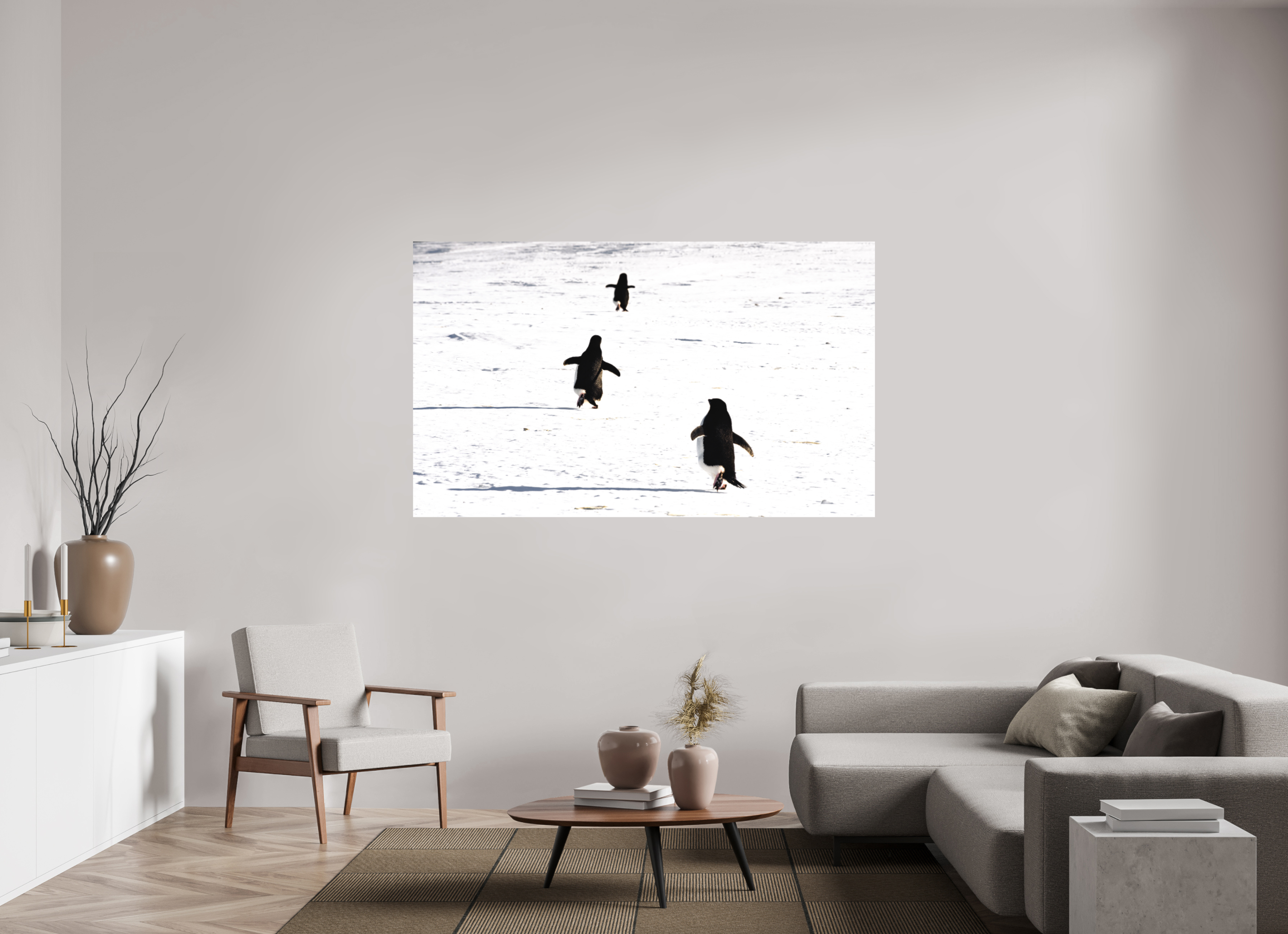 184,3 x 110 cm, Impression photo Mat - Sans cadre La cour de récréation