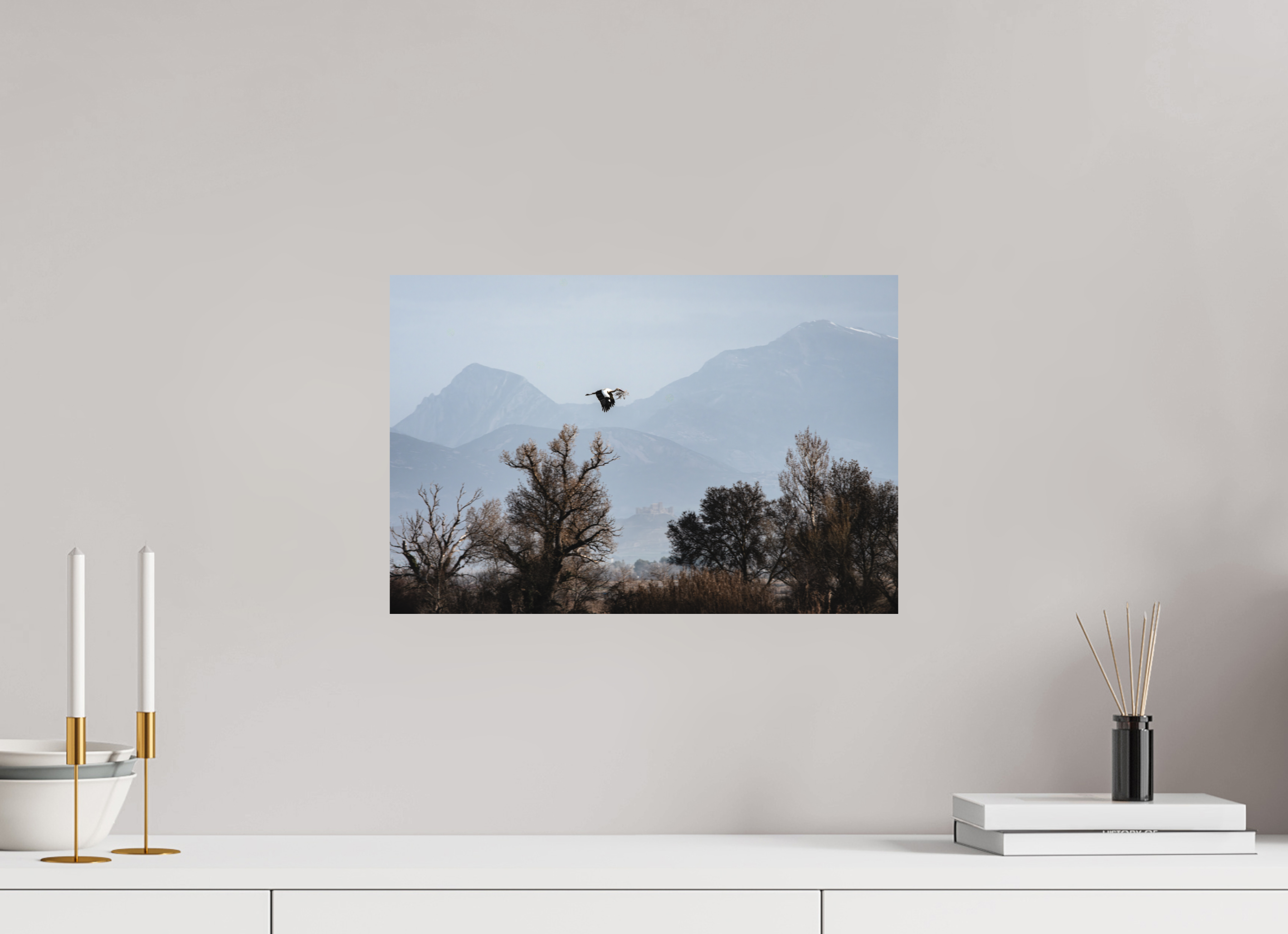 45 x 30 cm, Impression Fine Art - mat Grues V