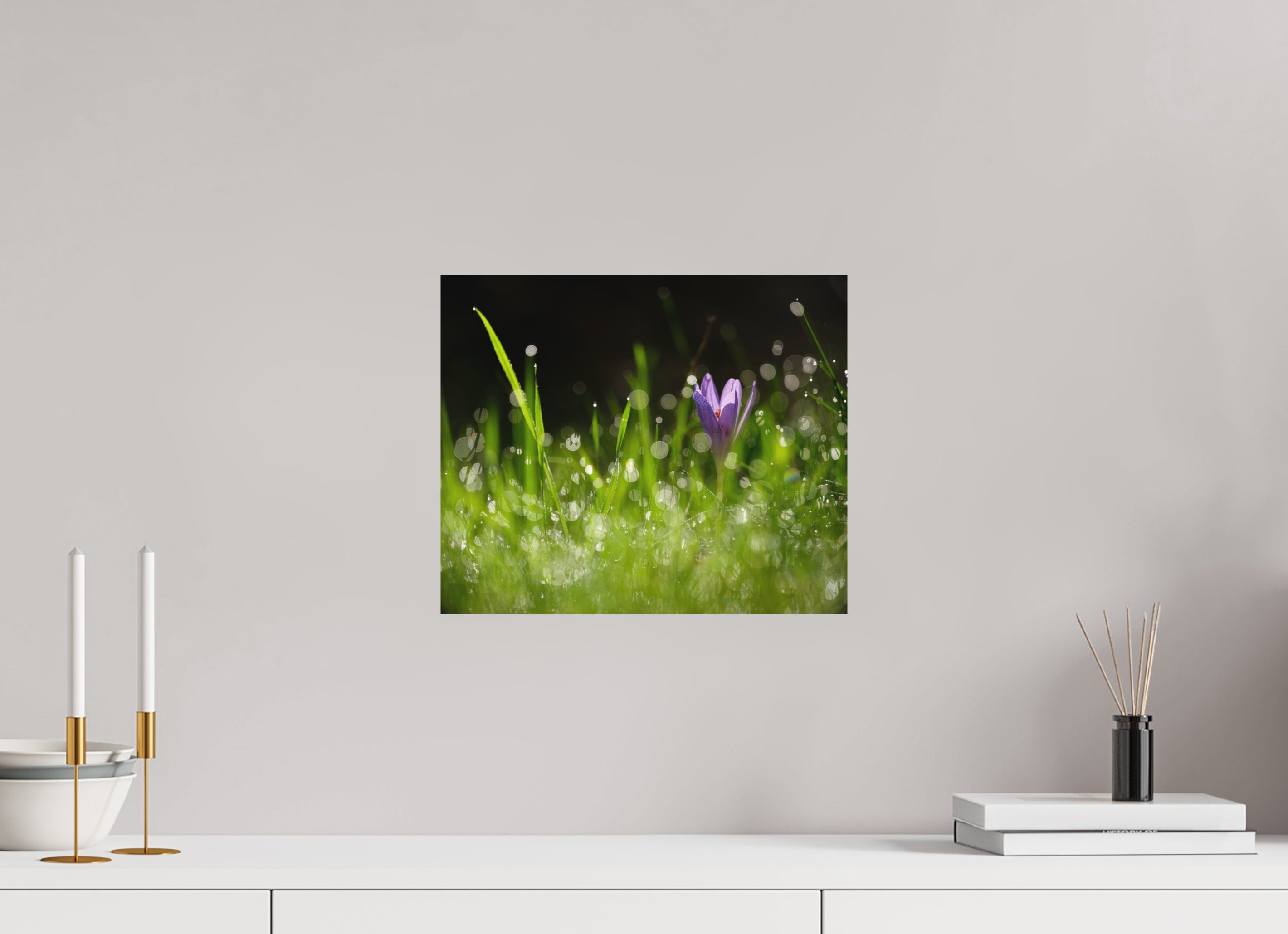 36 x 30 cm, Impression Fine Art - mat fleurs