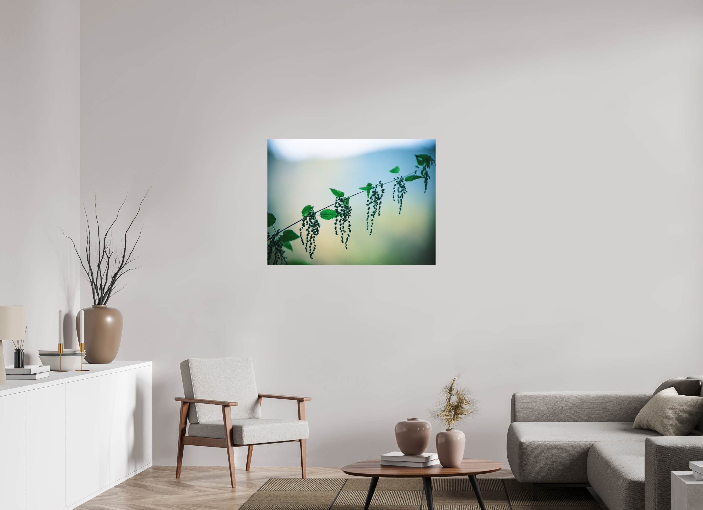 100 x 75 cm, Tirage photo - satiné Ortie