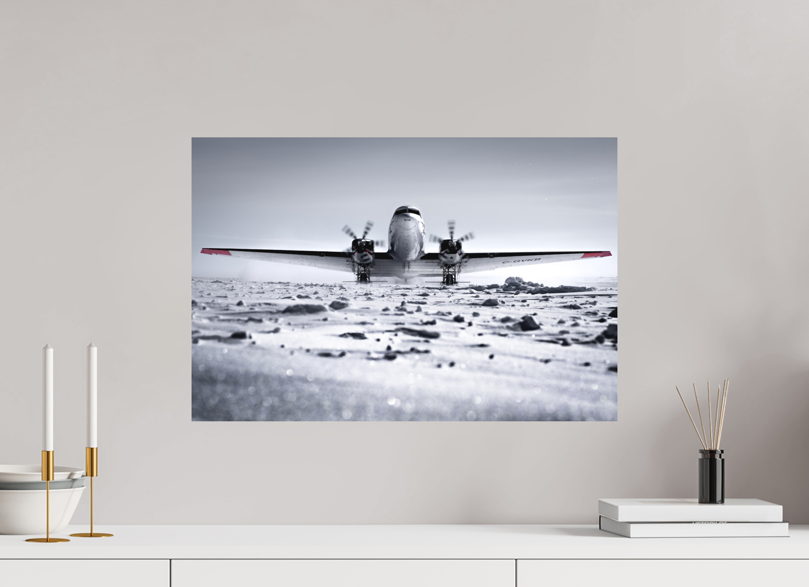 60 x 40 cm, Tirage photo - satiné Paré pour l'Aventure