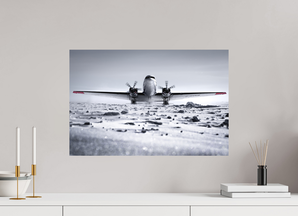 60 x 40 cm, Impression Fine Art sur support rigide - mat Paré pour l'Aventure