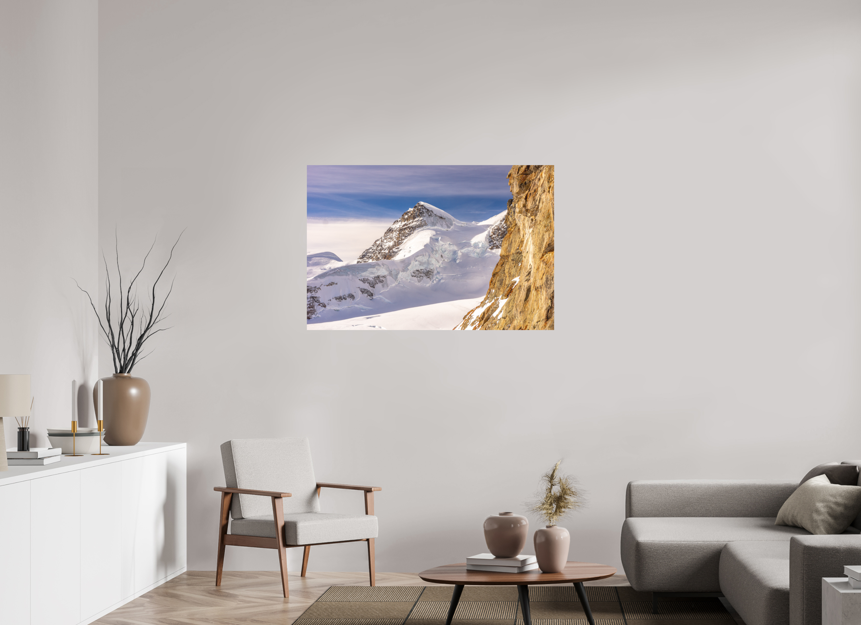 120 x 80 cm, Tirage photo - satiné La Jungfrau