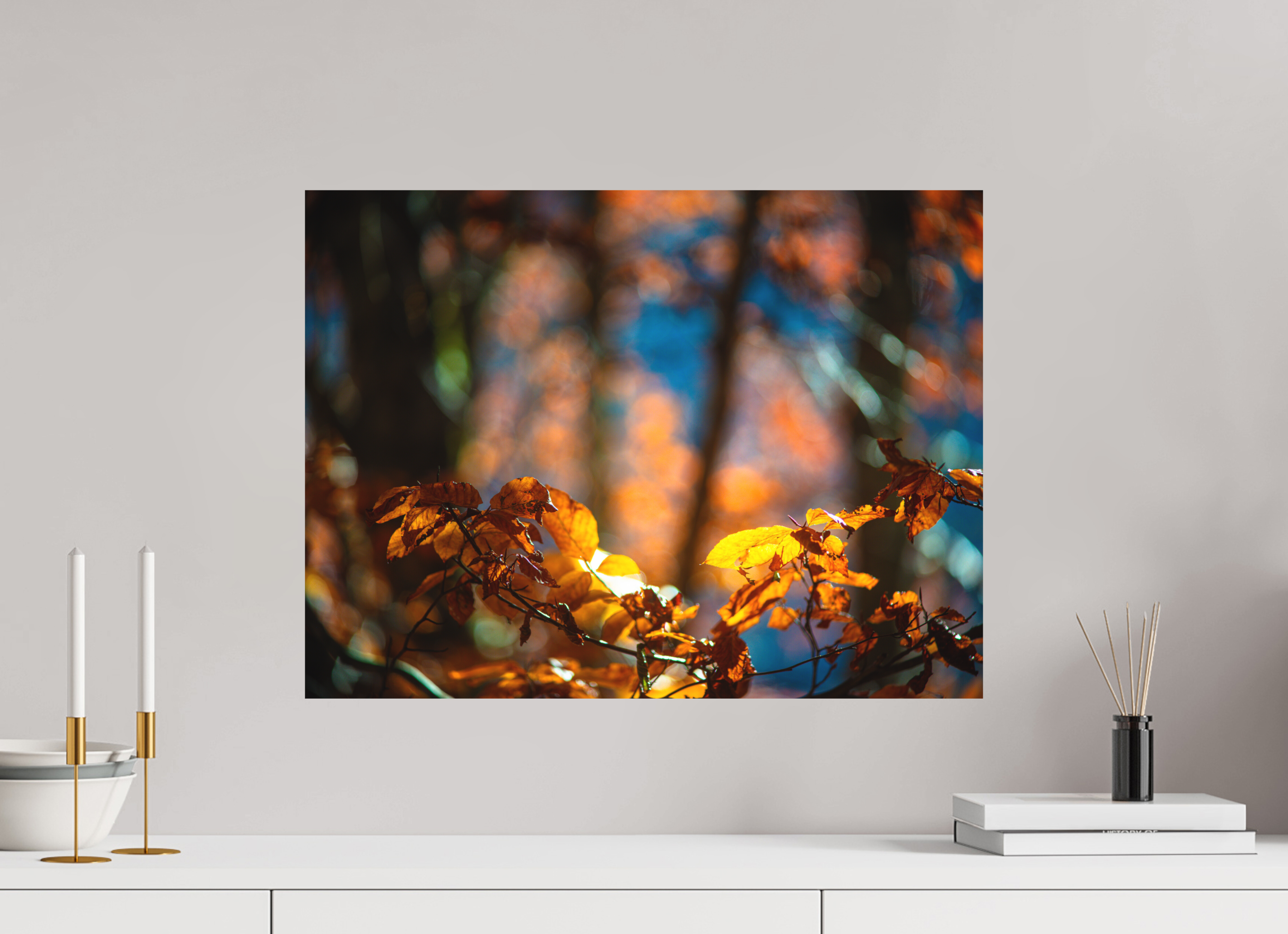 60 x 45 cm, Impression Fine Art - mat La folie des couleurs I