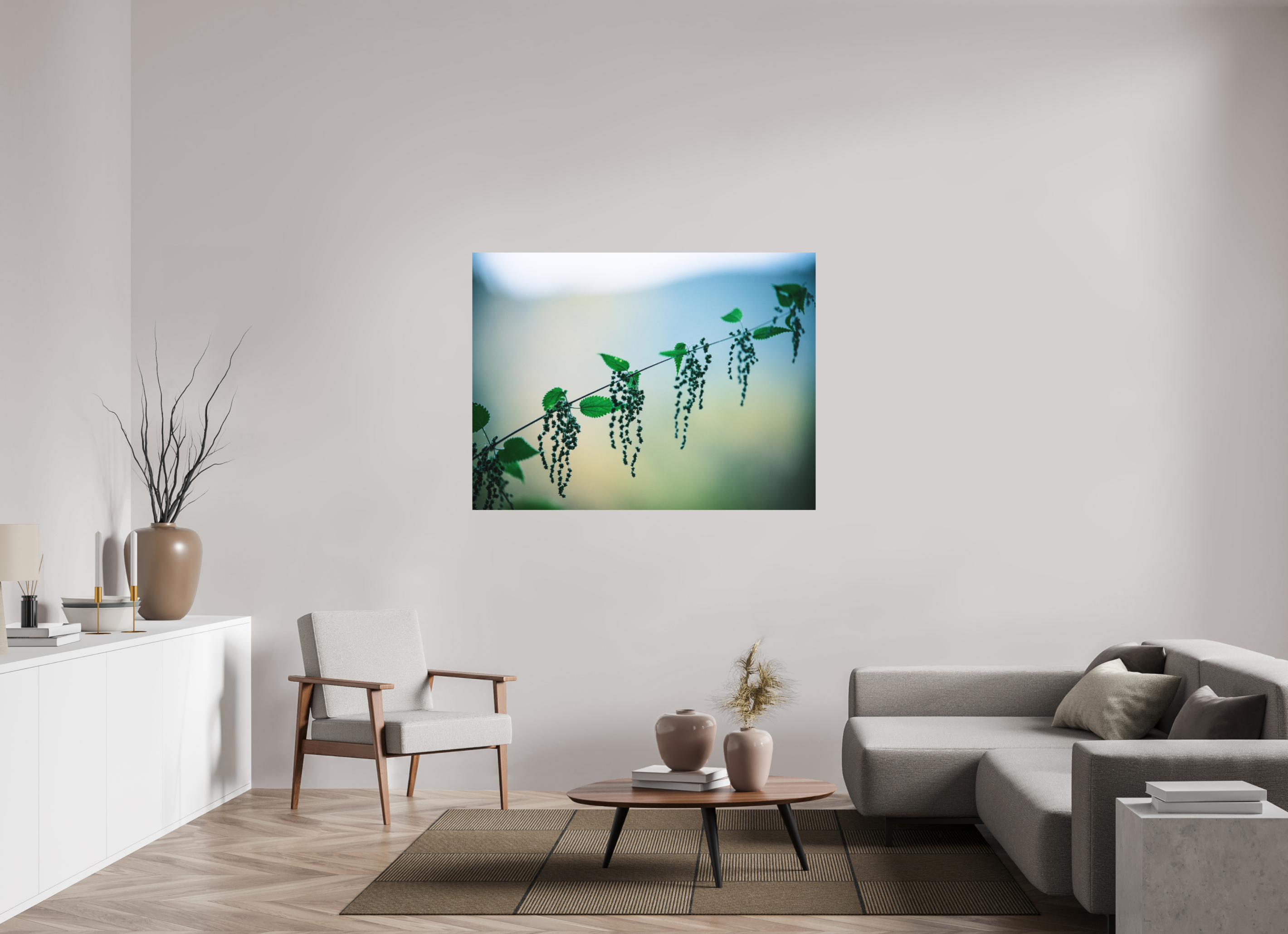 140 x 105 cm, Impression Fine Art sur support rigide - mat Ortie