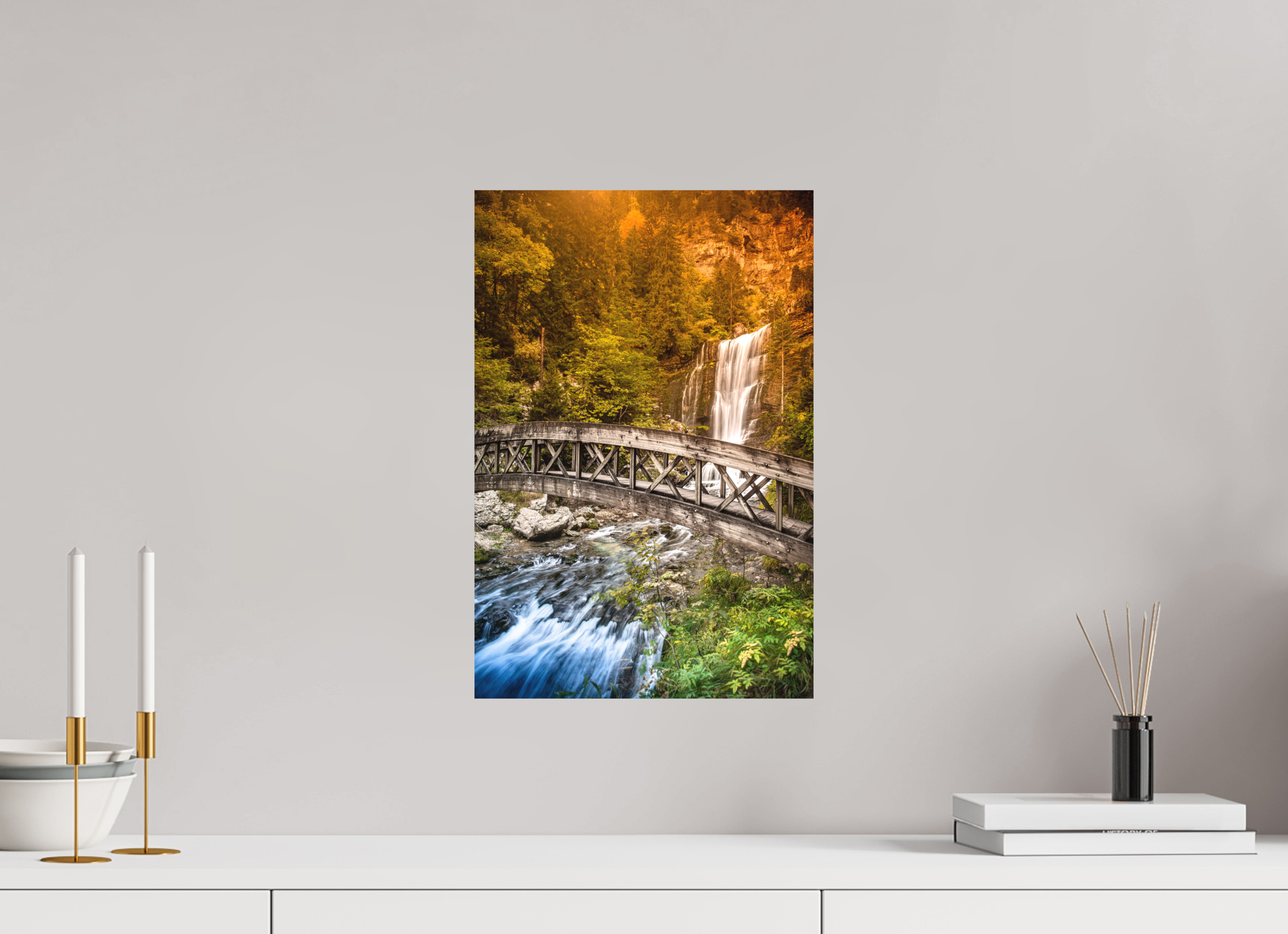 30 x 45 cm, Tirage photo - satiné L'automne en Chartreuse