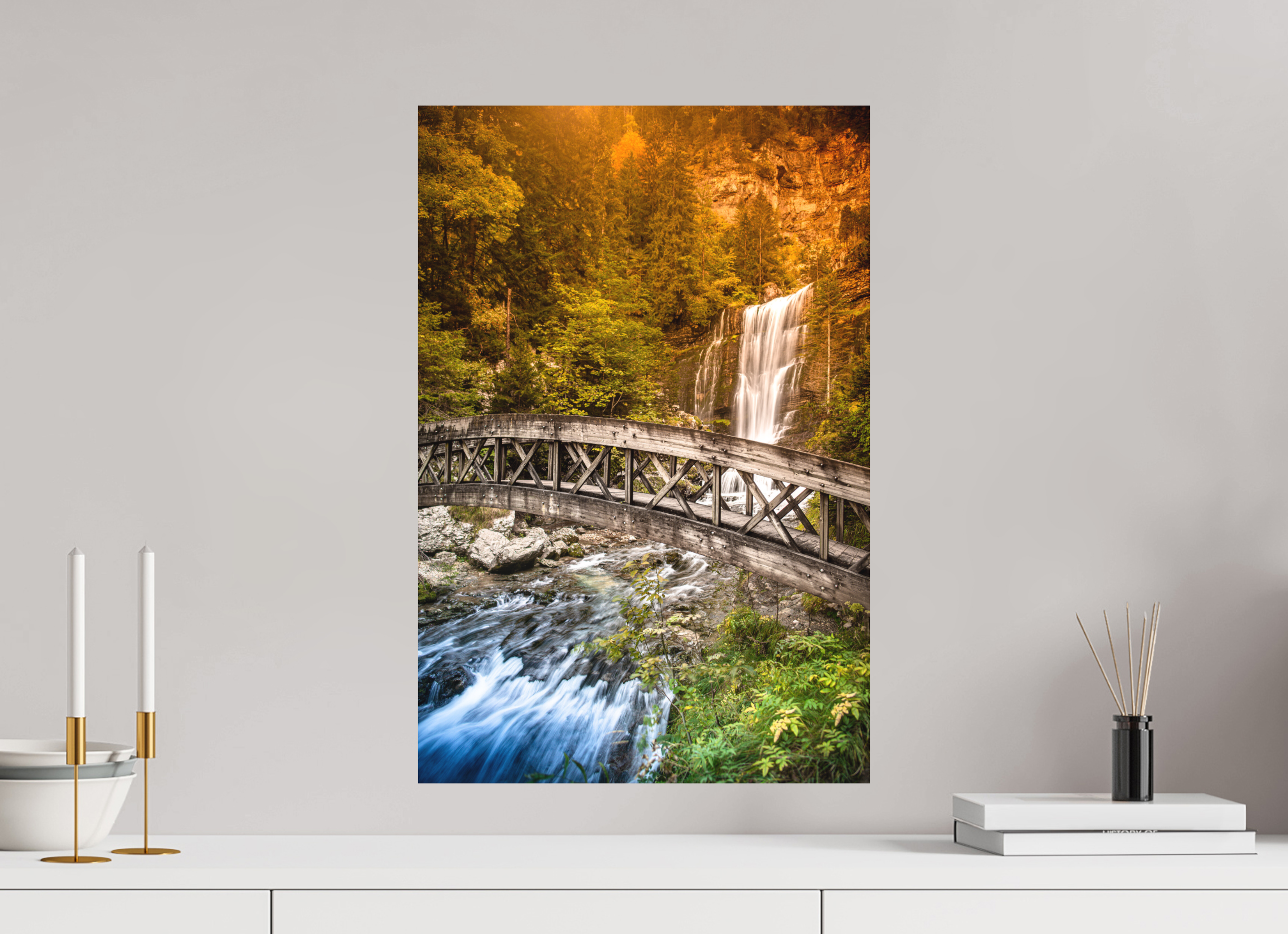 40 x 60 cm, Impression Fine Art - mat L'automne en Chartreuse