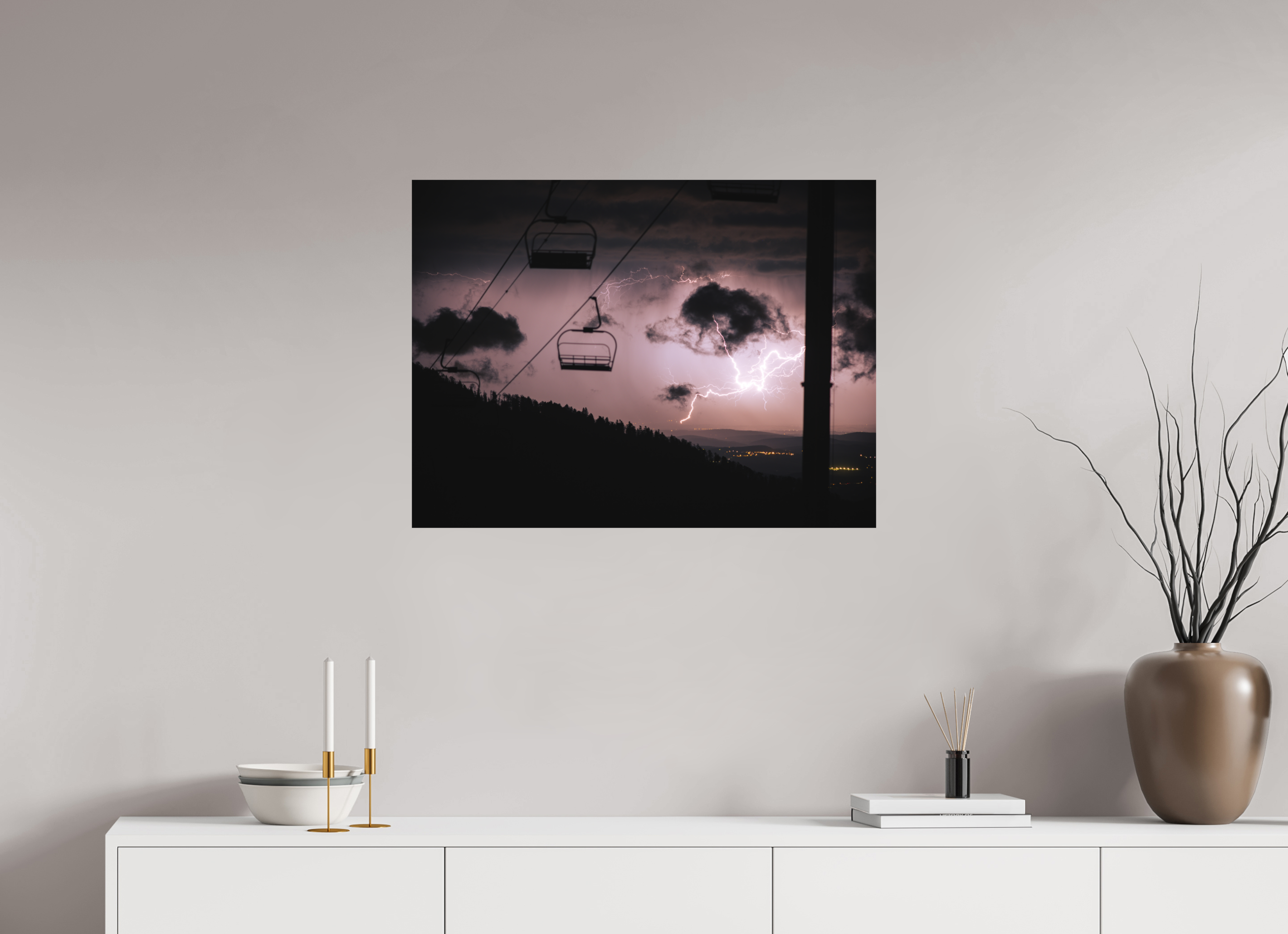 80 x 60 cm, Impression Fine Art - mat Tonnerre de Mourtis