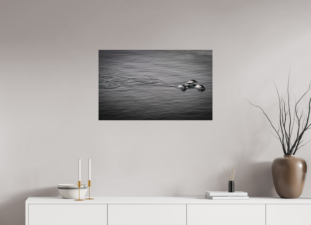 80,7 x 50 cm, Impression Fine Art sur support rigide - mat Liberté synchronisée