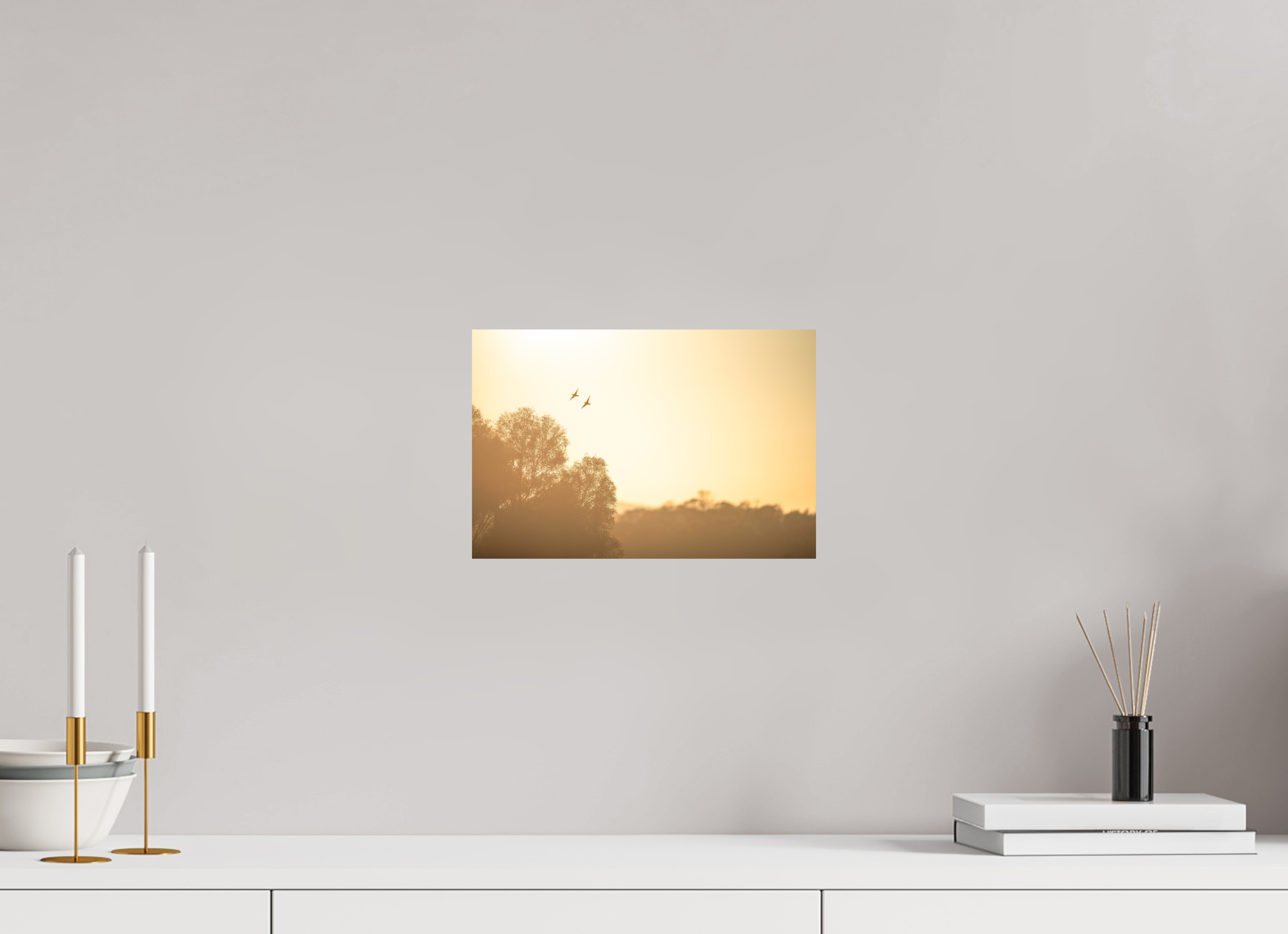 30 x 20 cm, Impression Fine Art sur support rigide - mat Lune de miel