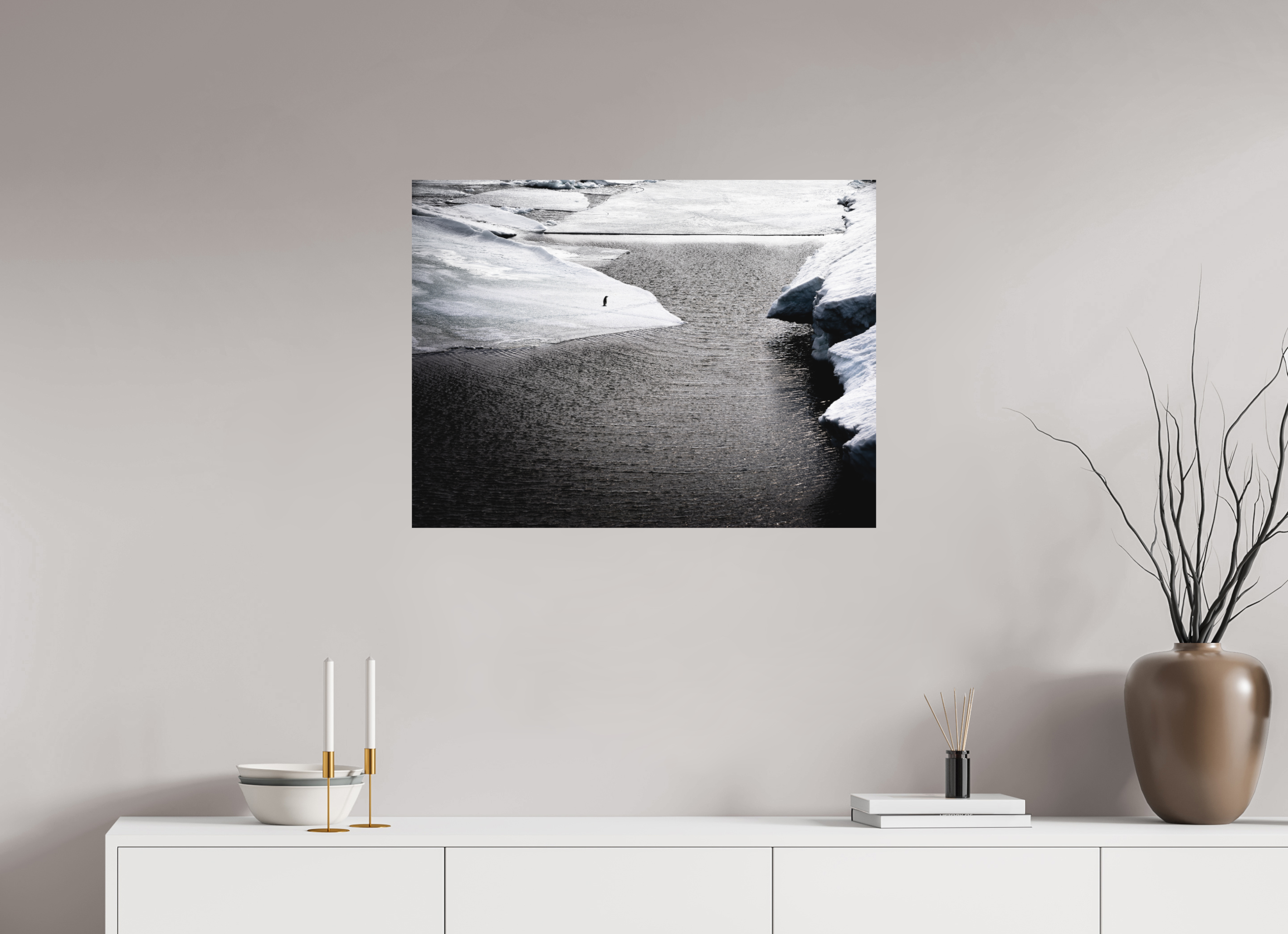 80 x 60 cm, Impression Fine Art - mat Retour de pêche