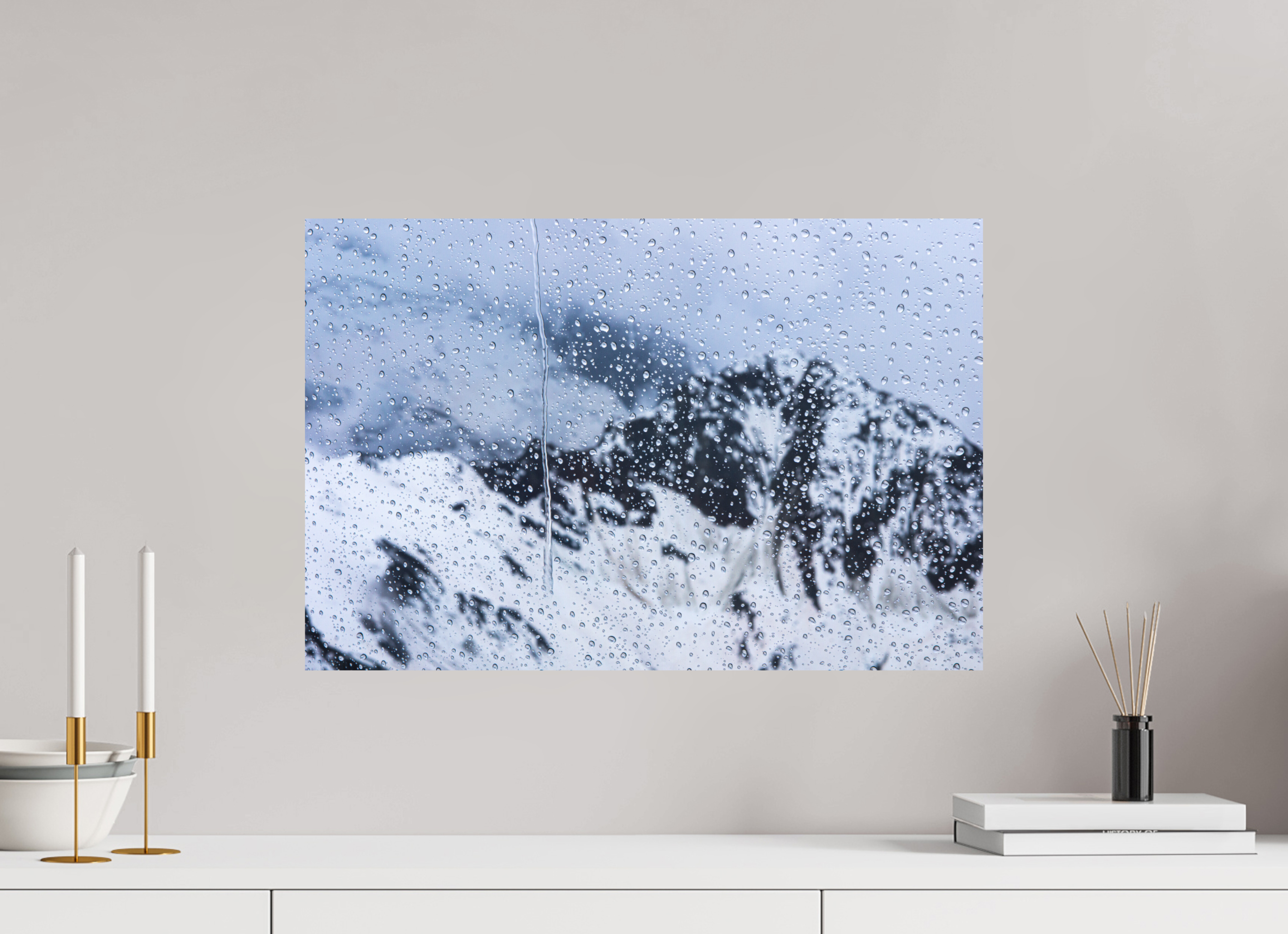 60 x 40 cm, Impression Fine Art - mat Mauvaise météo