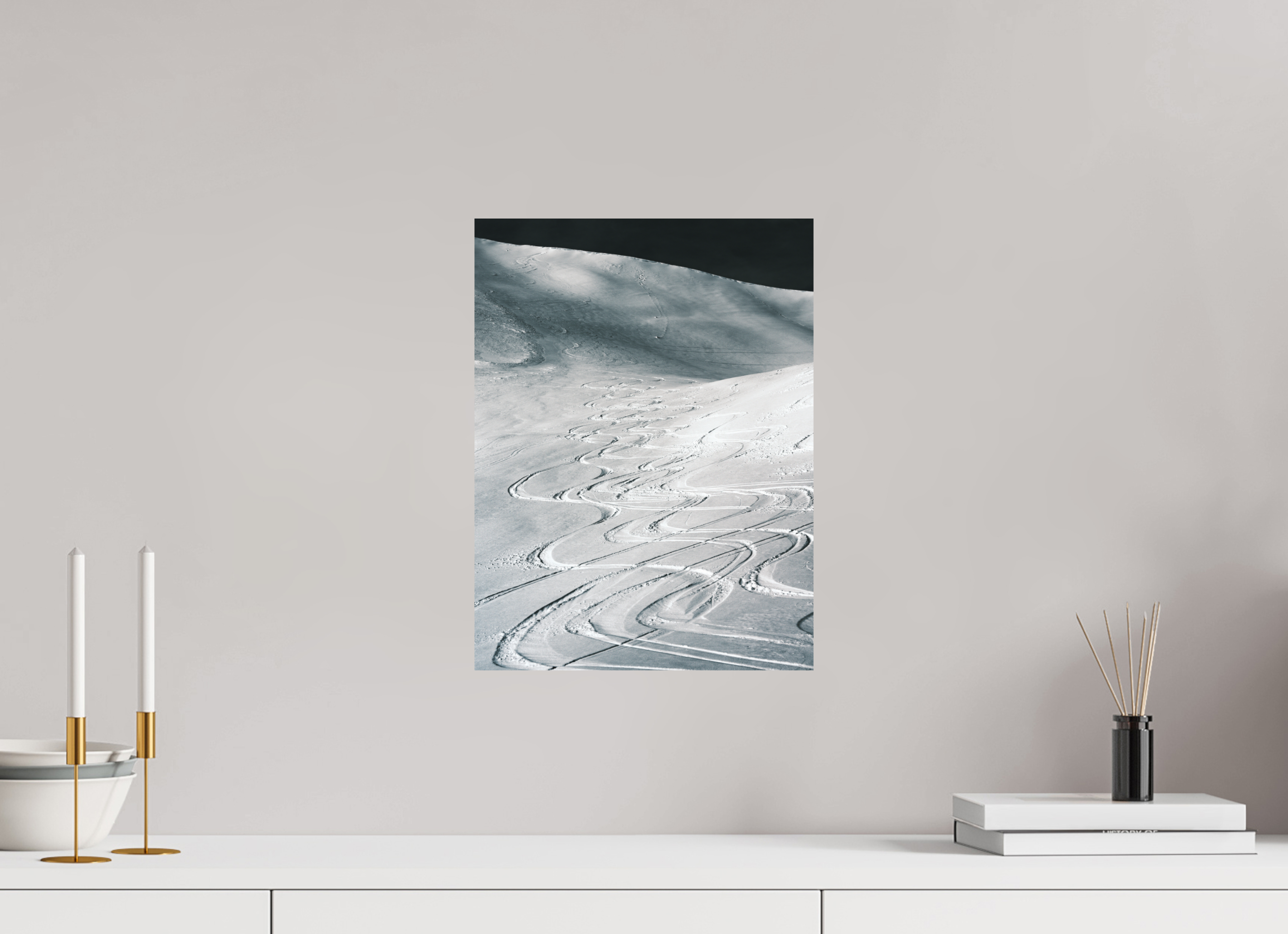 30 x 40 cm, Impression Fine Art - mat Les traces du bonheur