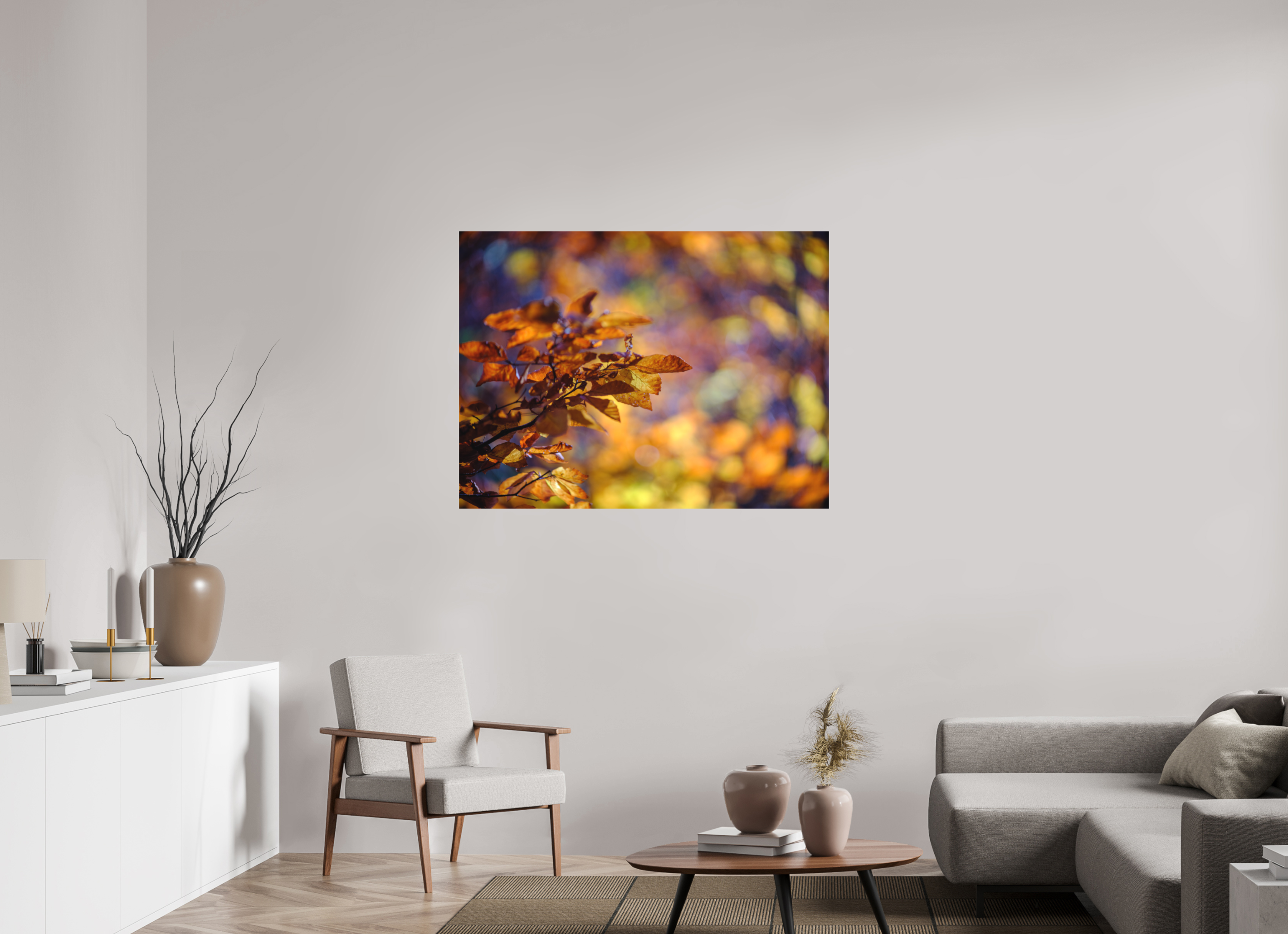120 x 90 cm, Impression Fine Art - mat La folie des couleurs III
