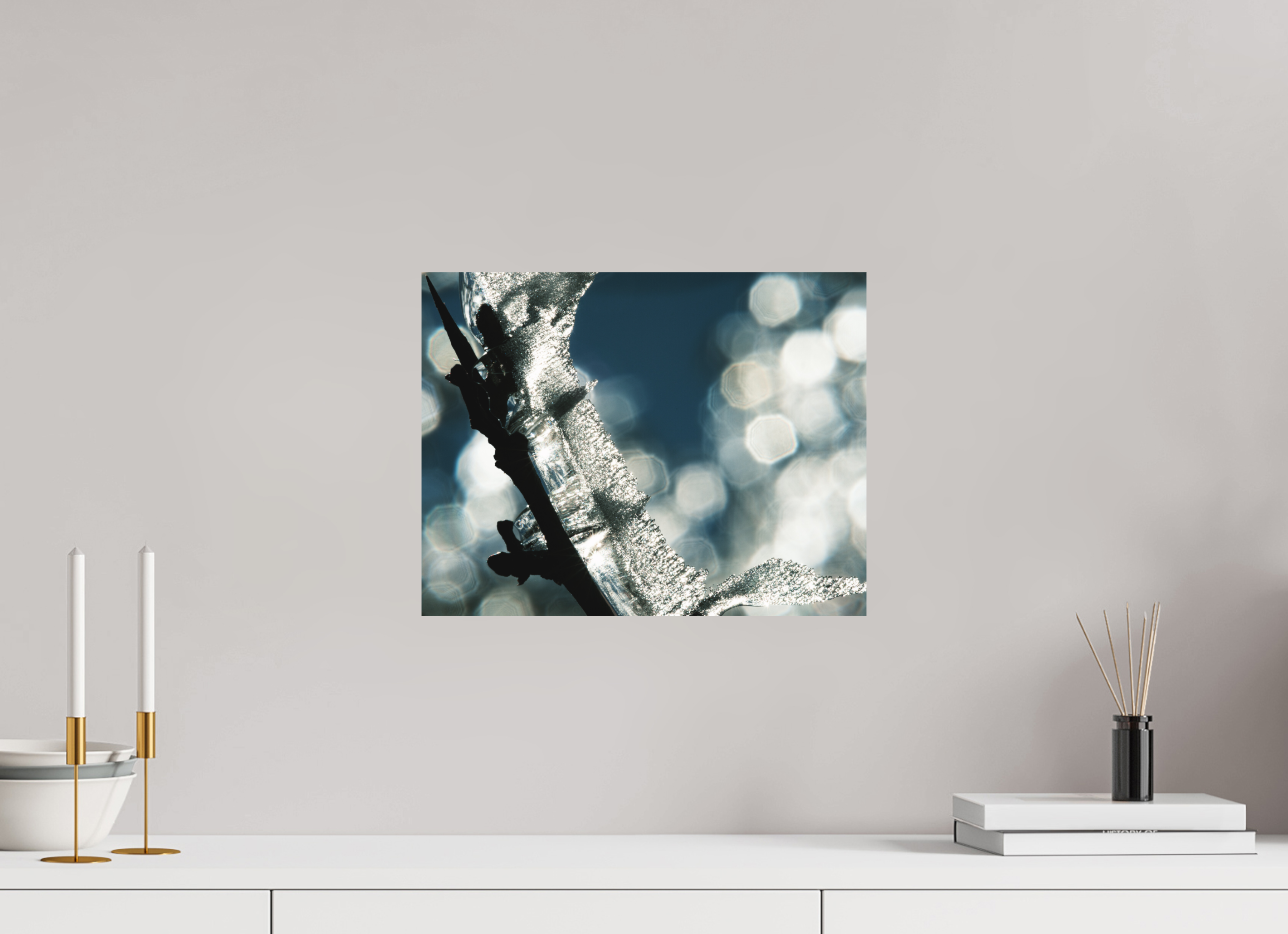 38,8 x 30 cm, Impression Fine Art sur support rigide - mat Givré