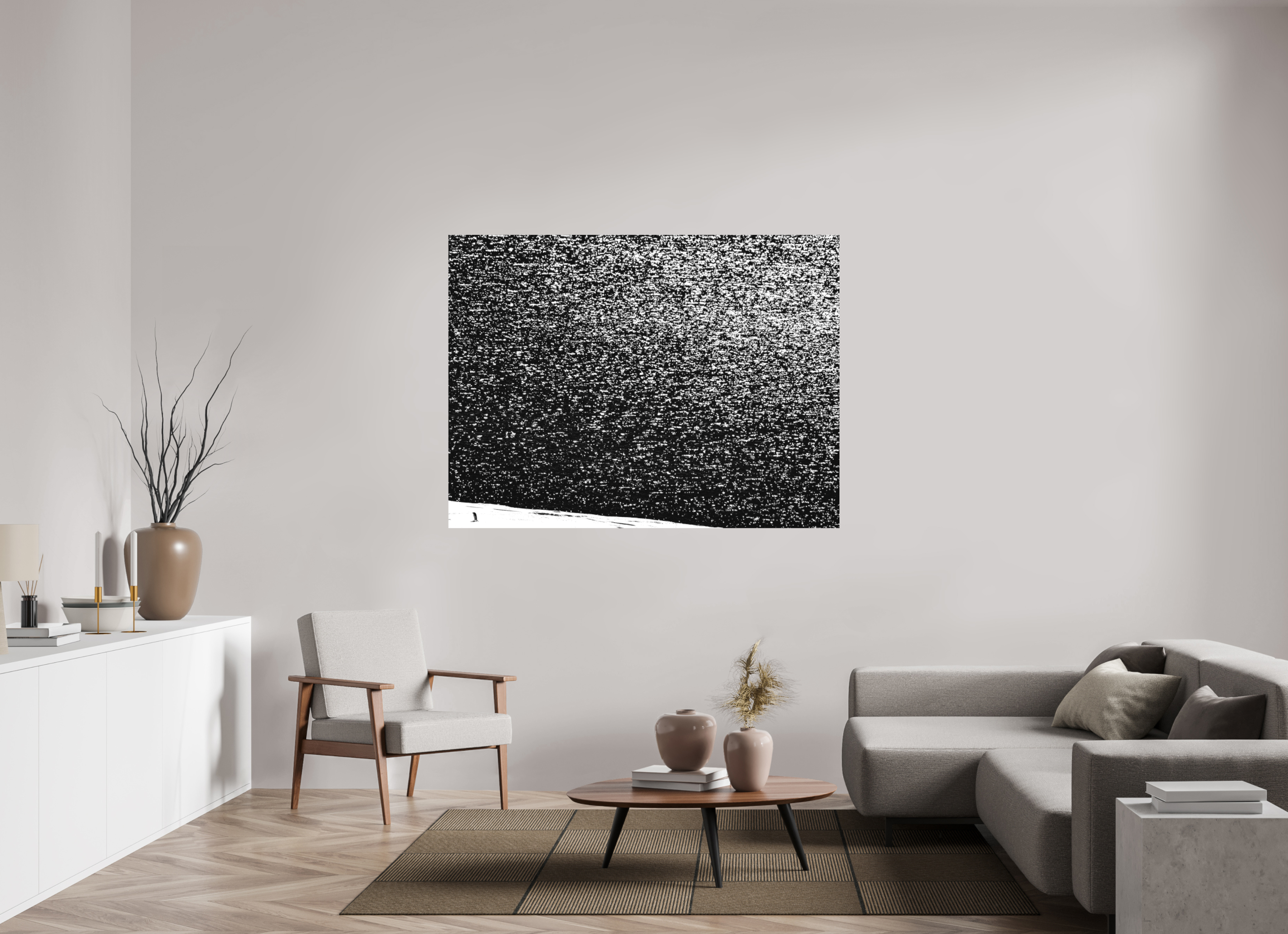 160 x 120 cm, Tirage photo - satiné Solitude