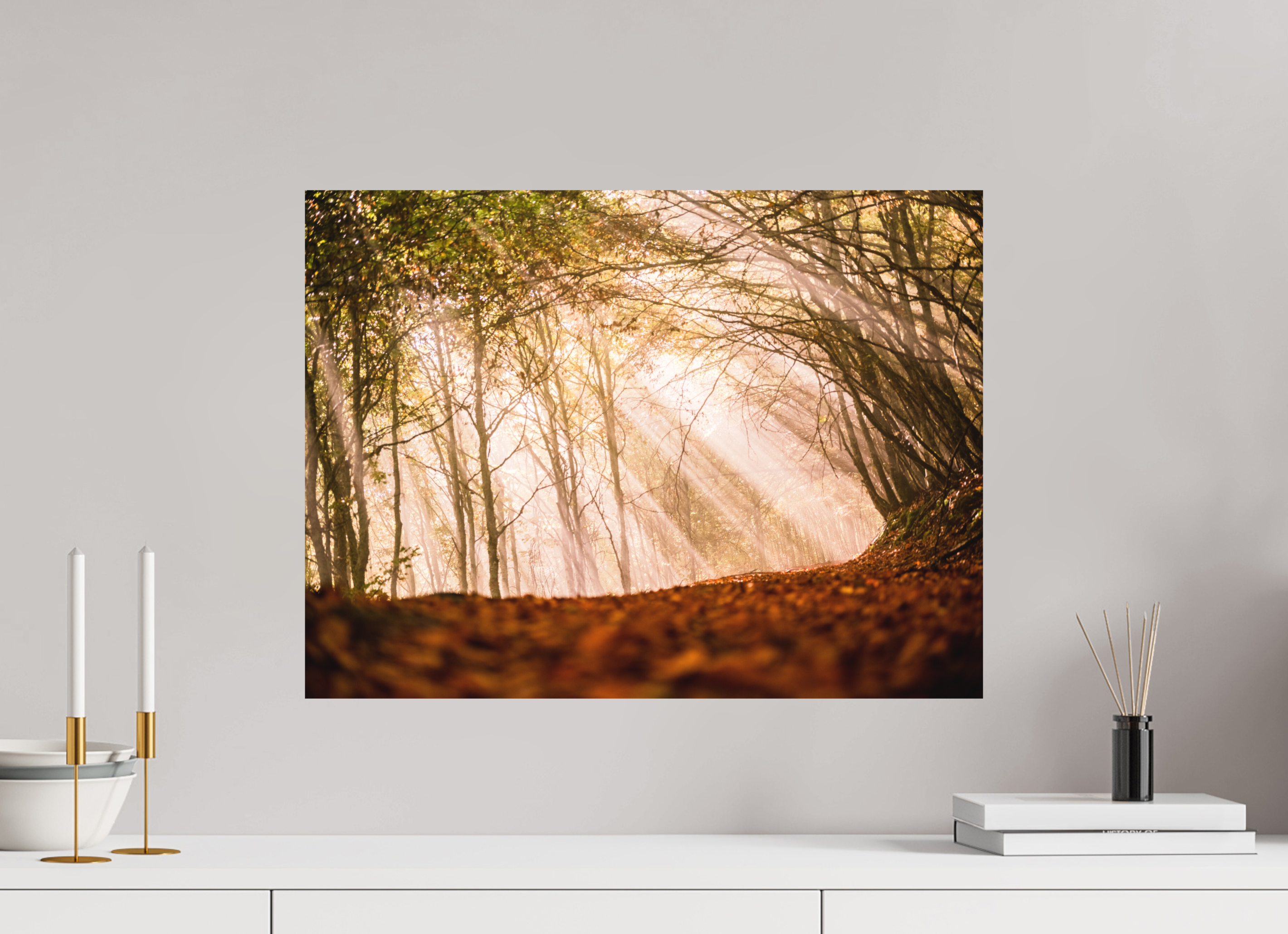 60 x 45 cm, Impression Fine Art - mat Un rayon de soleil