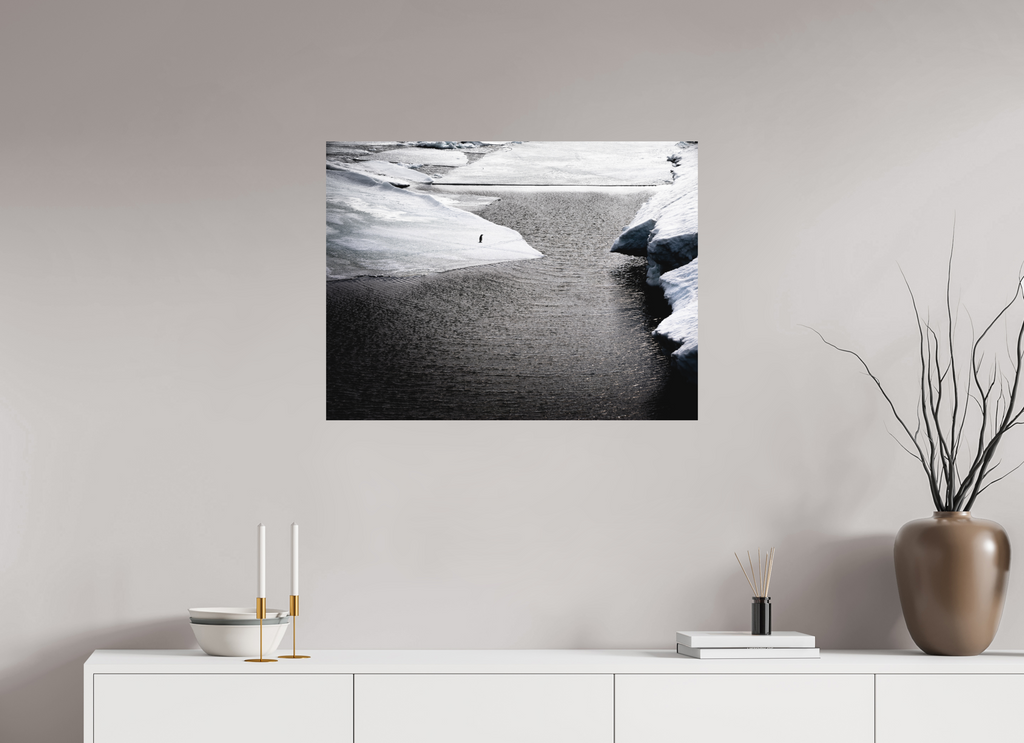 80 x 60 cm, Impression Fine Art sur support rigide - mat Retour de pêche