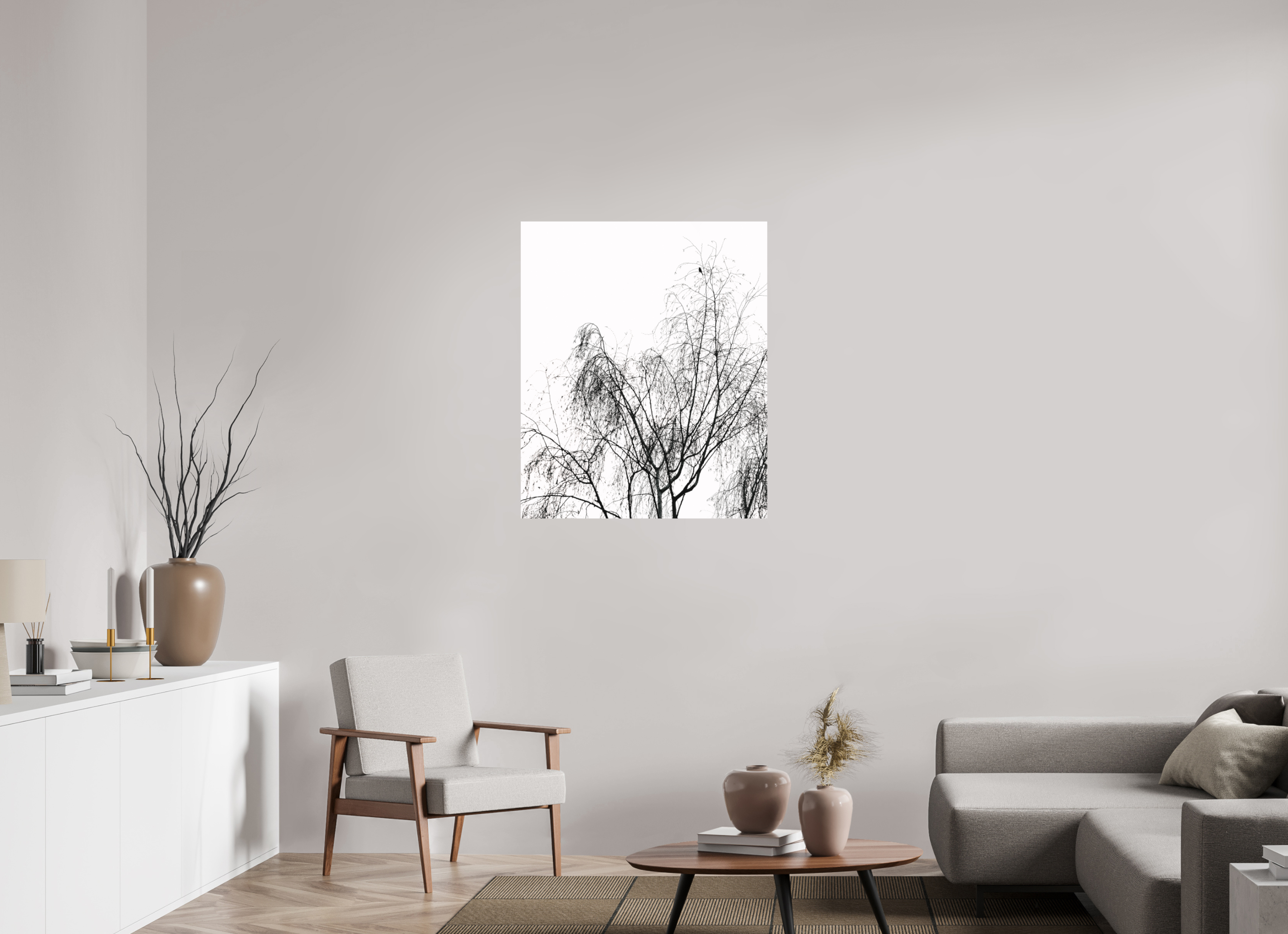 80 x 96,4 cm, Tirage photo - satiné Perché