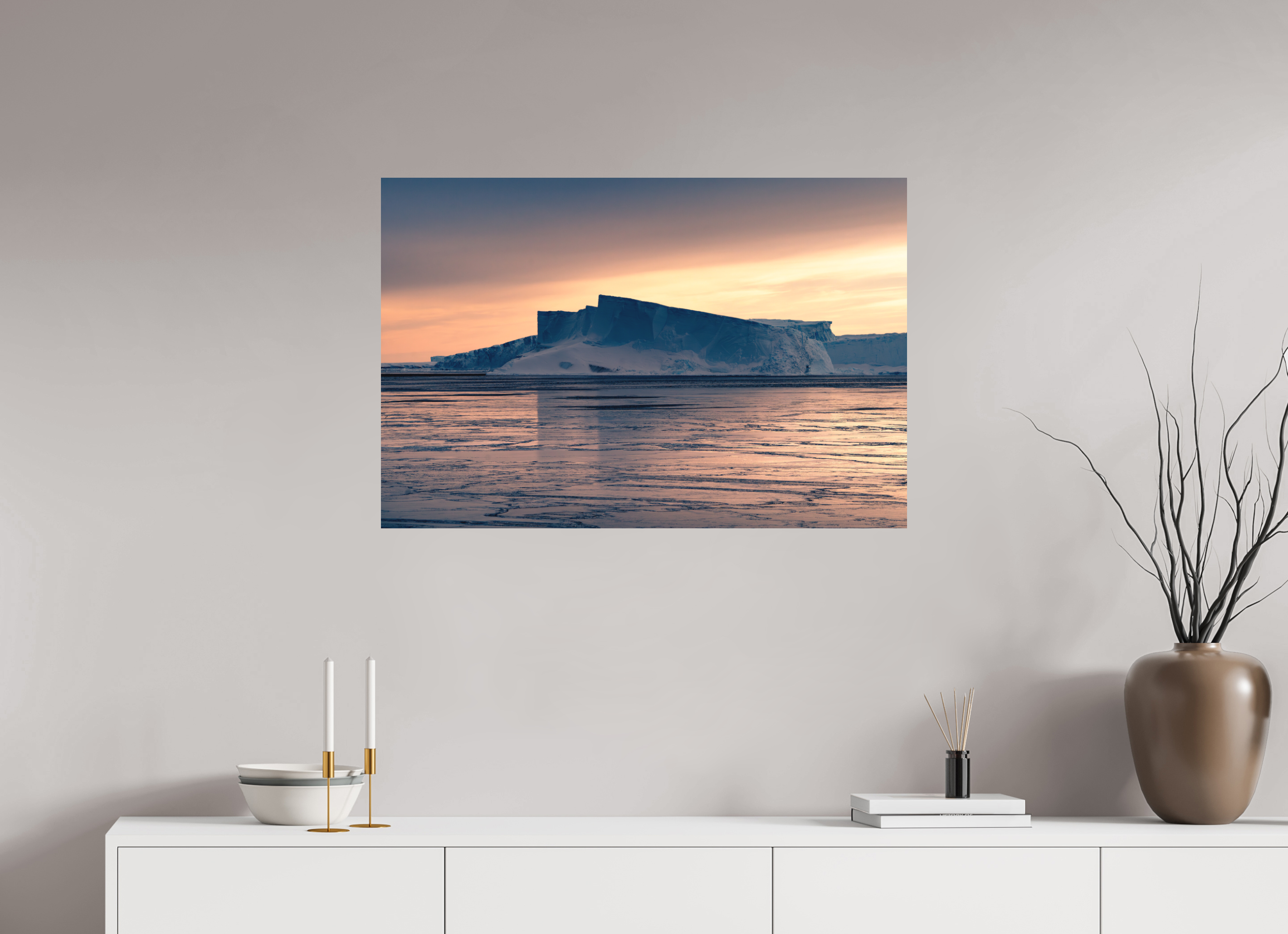 90 x 60 cm, Impression Fine Art sur support rigide - mat L'impermanente majestuosité