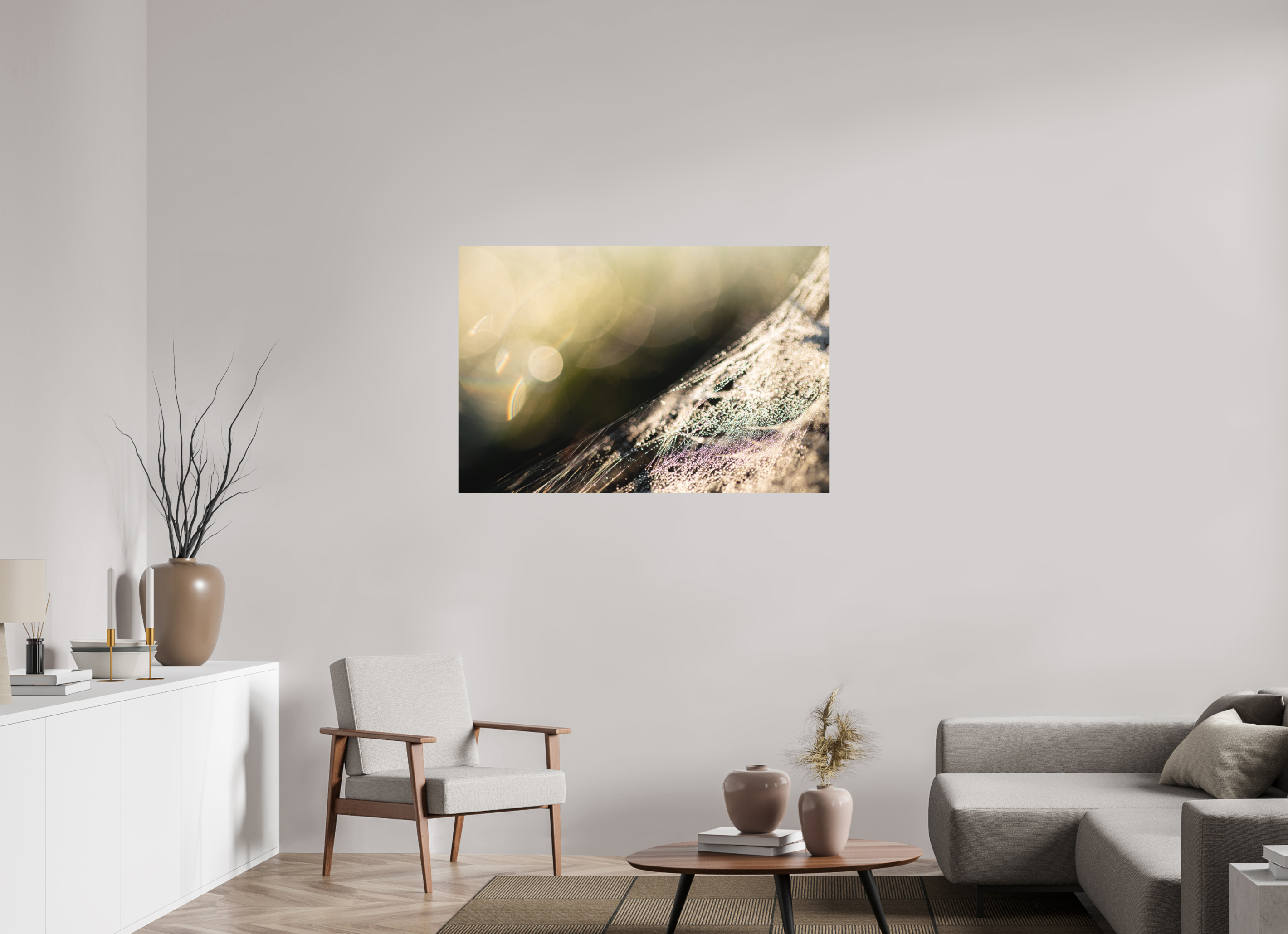 120 x 80 cm, Impression Fine Art sur support rigide - mat toile d'araignée