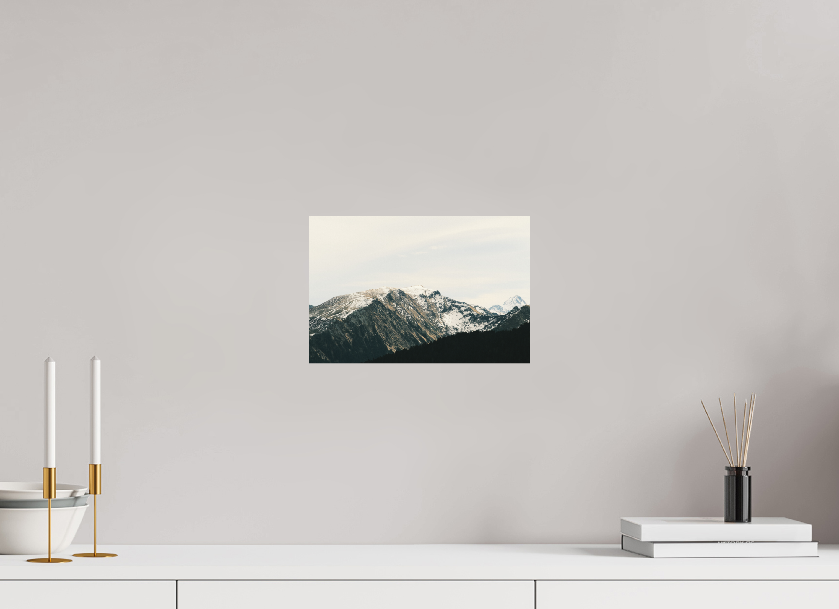 30 x 20 cm, Impression Fine Art - mat Une douce journée d'hiver