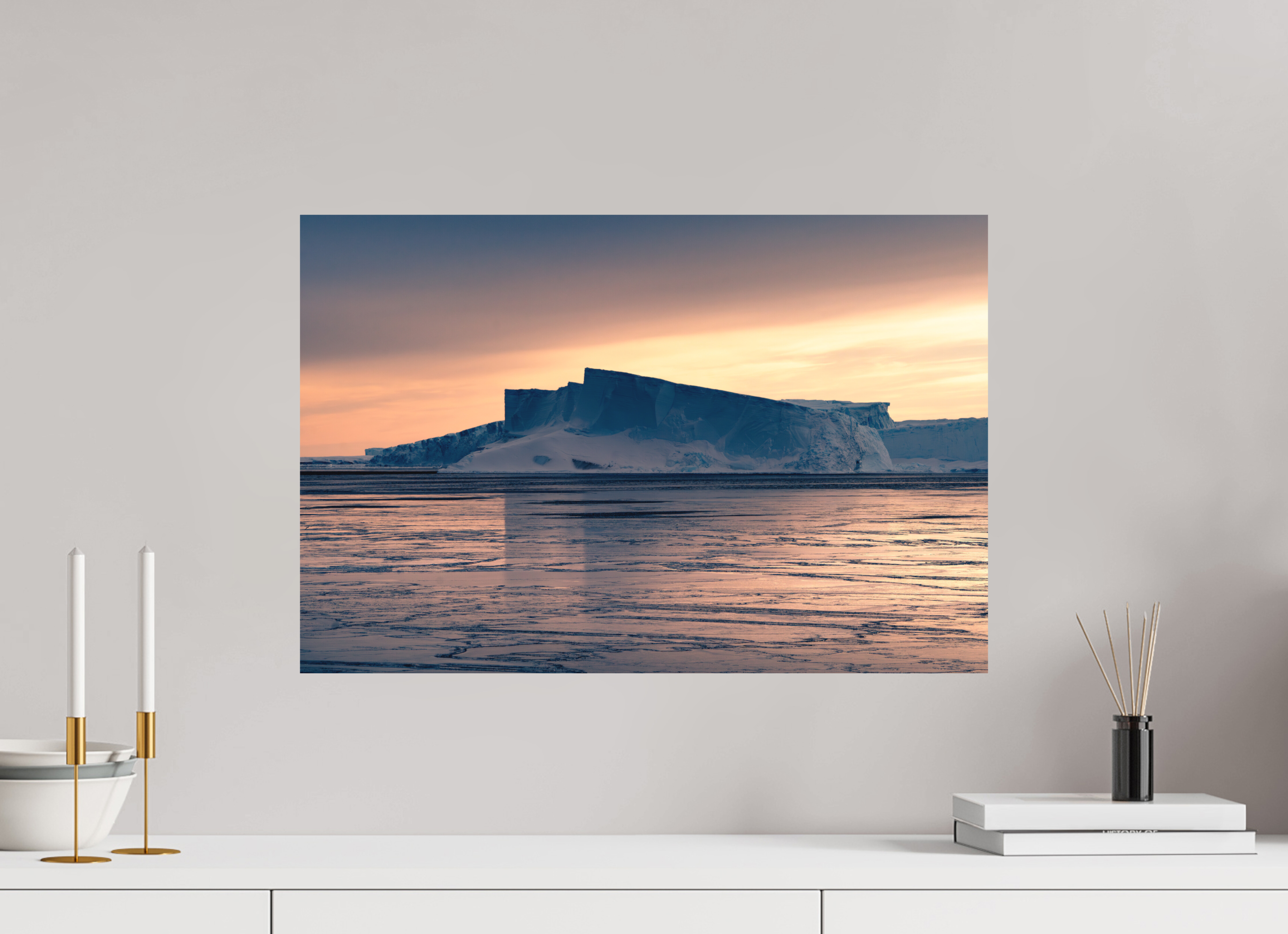 60 x 40 cm, Impression Fine Art sur support rigide - mat L'impermanente majestuosité