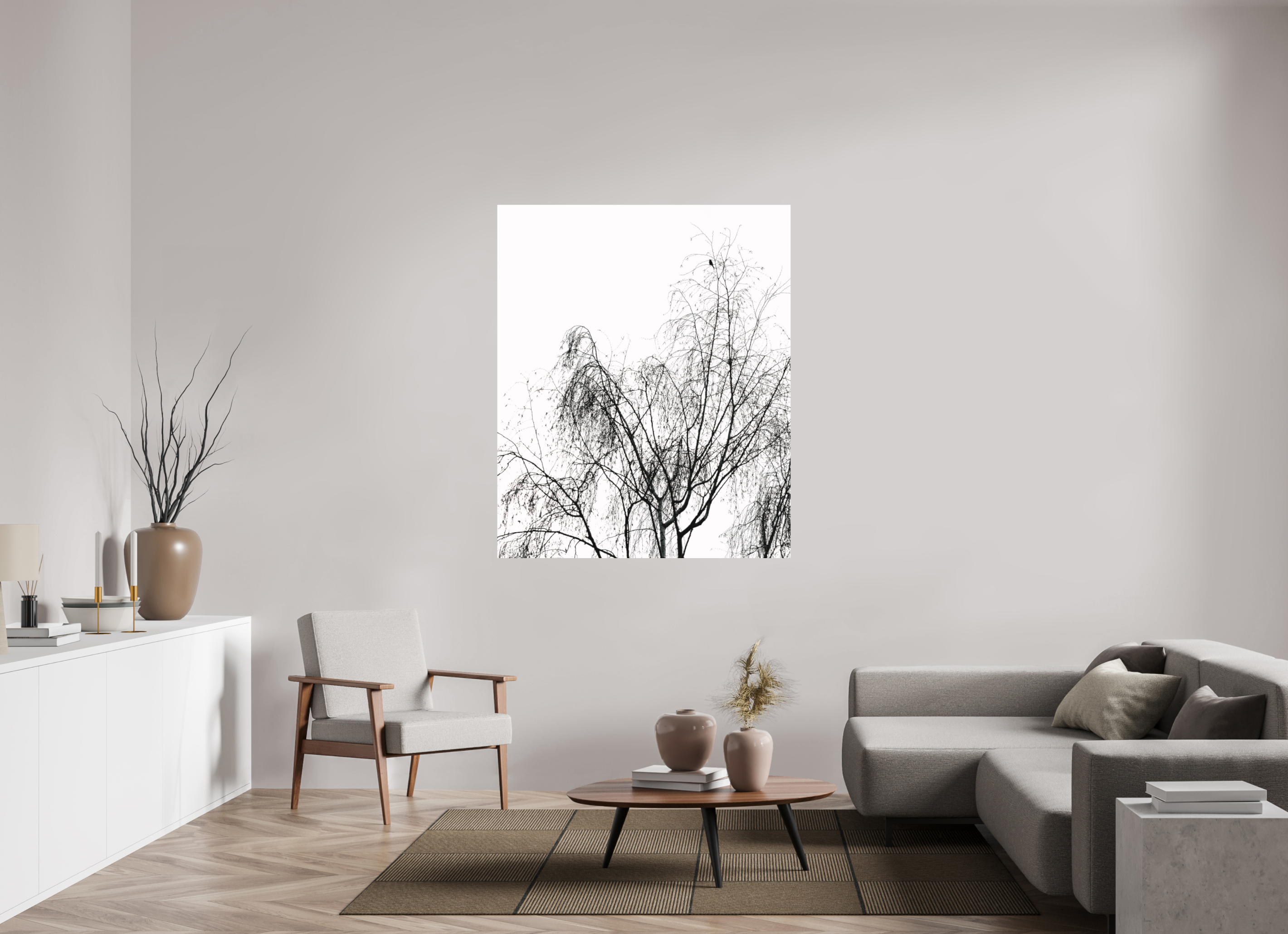 120 x 144,6 cm, Tirage photo - satiné Perché