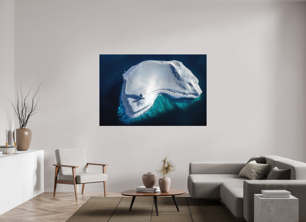 180 x 120 cm, Tirage photo - satiné Le colosse silencieux