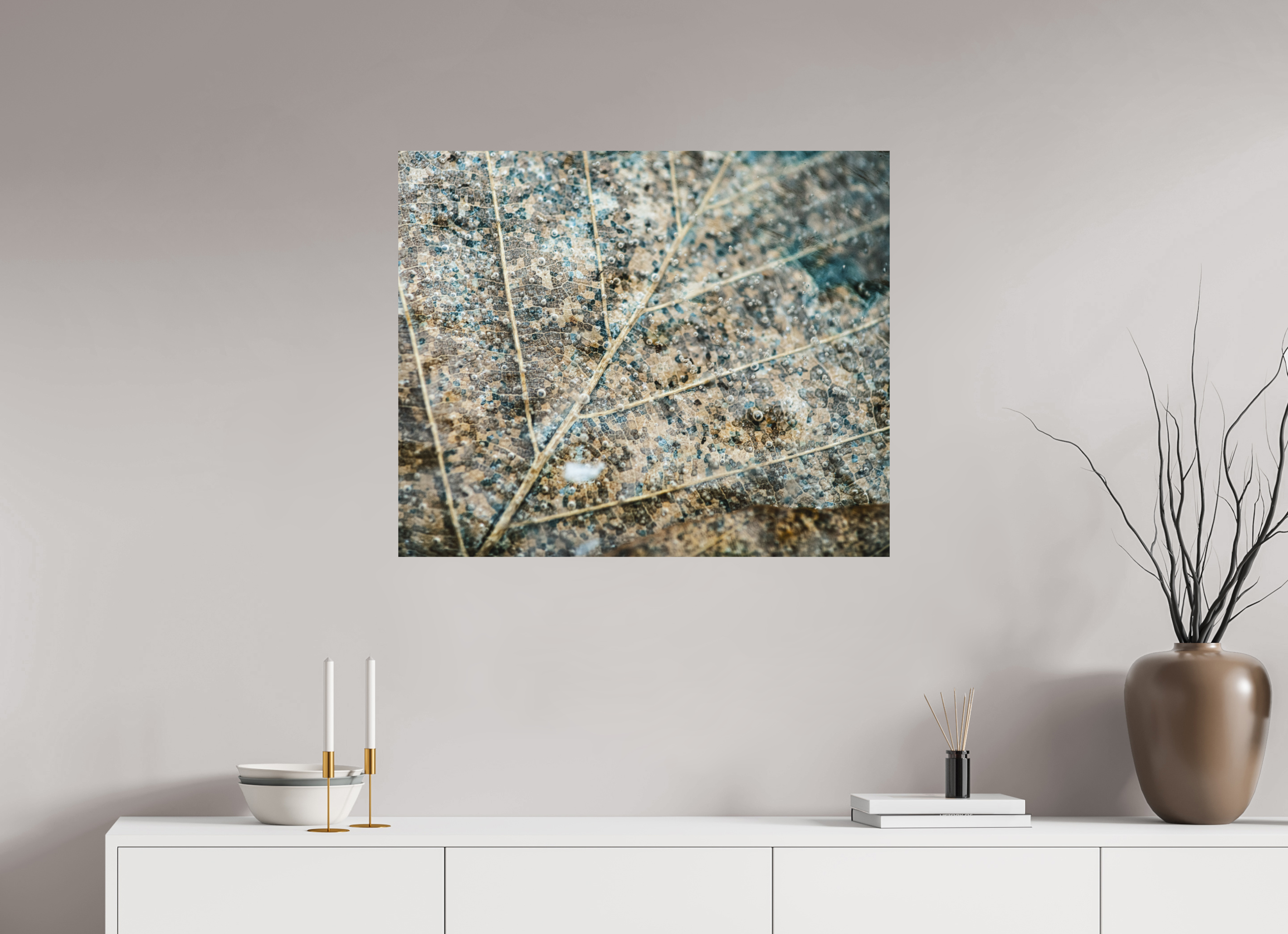 84,7 x 70 cm, Tirage photo - satiné Prisonnier des glaces