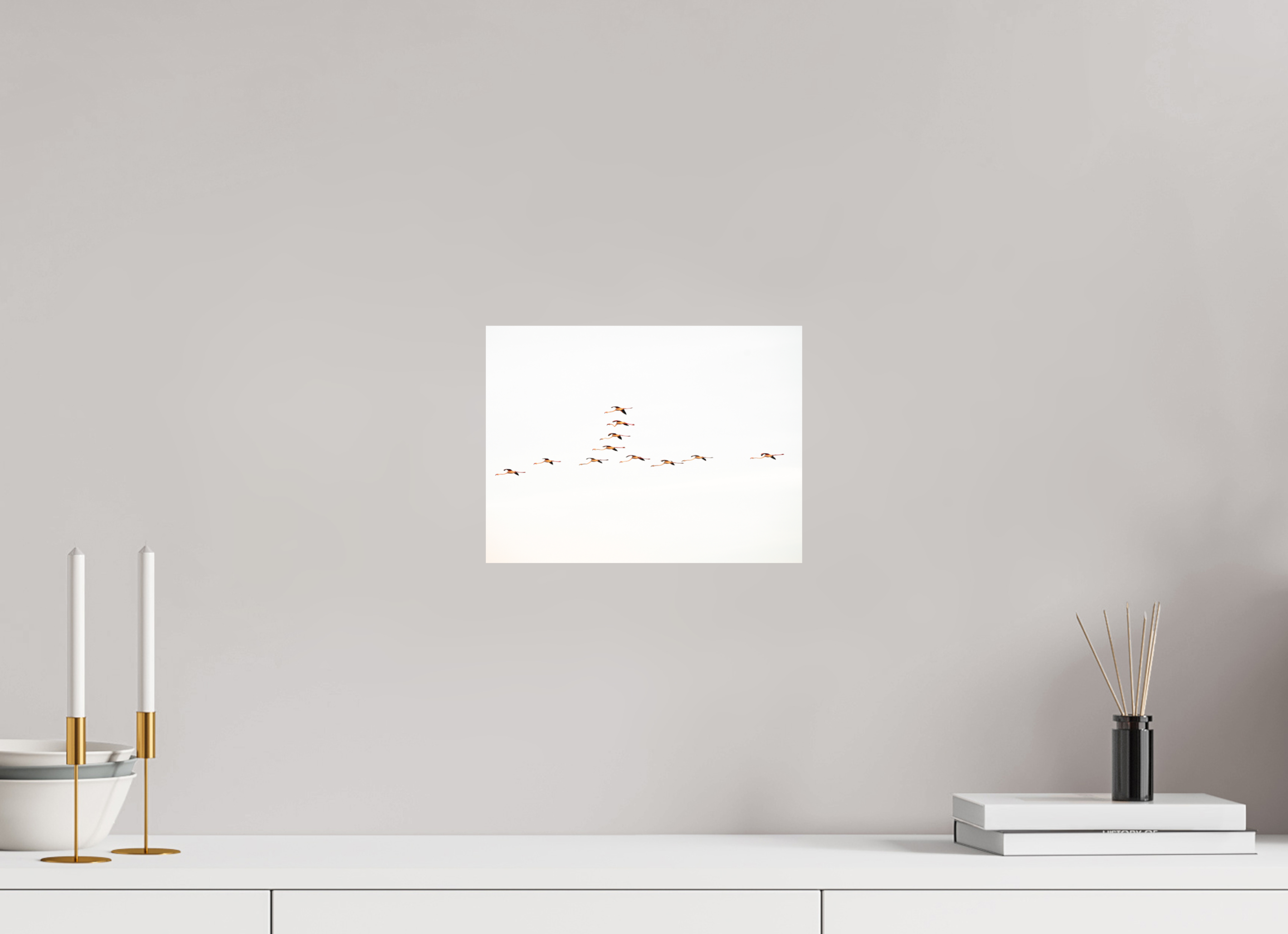 28 x 21 cm, Impression Fine Art - mat Flamands roses