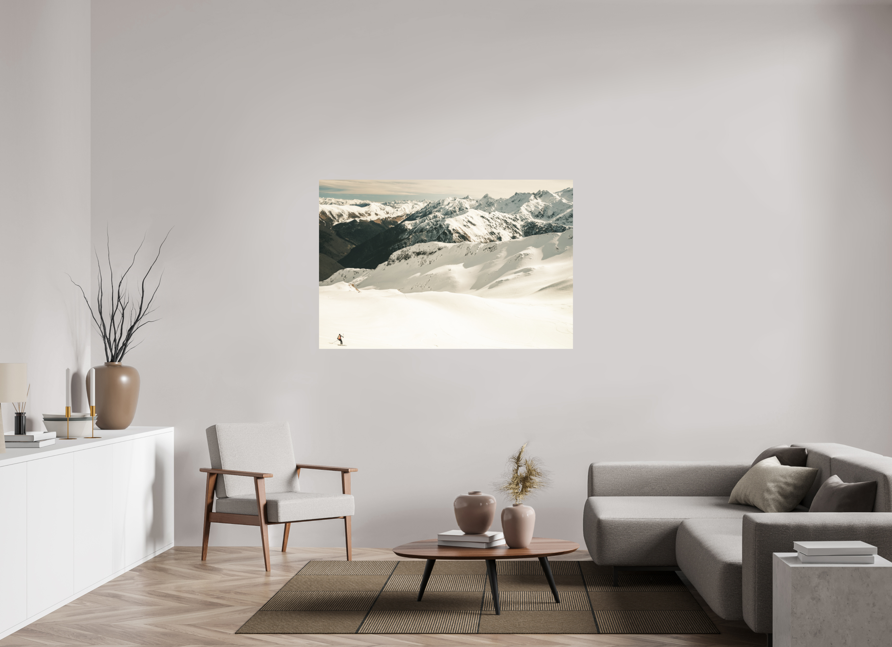 150 x 100 cm, Tirage photo - satiné Le meilleur moment