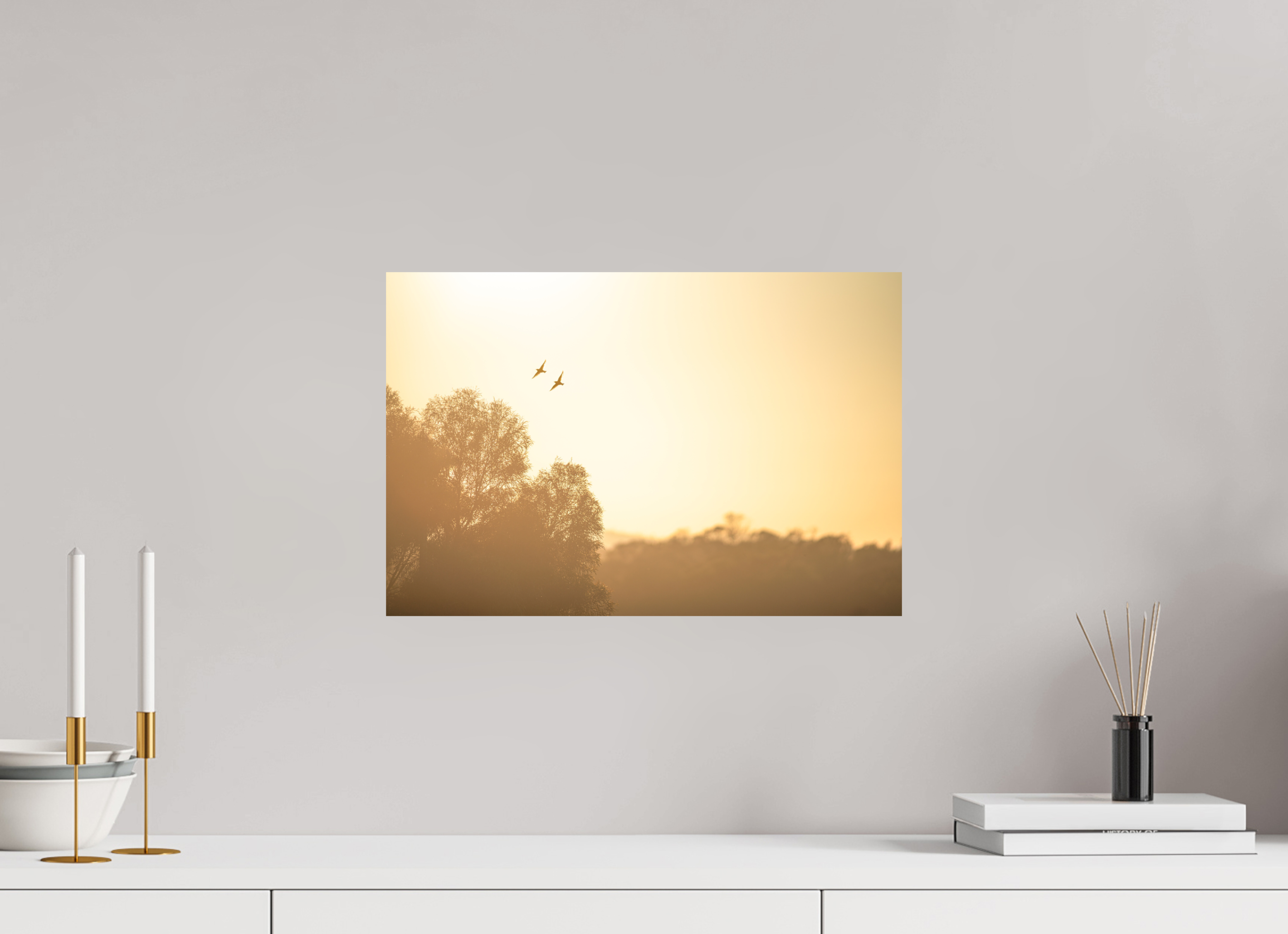 45 x 30 cm, Impression Fine Art sur support rigide - mat Lune de miel