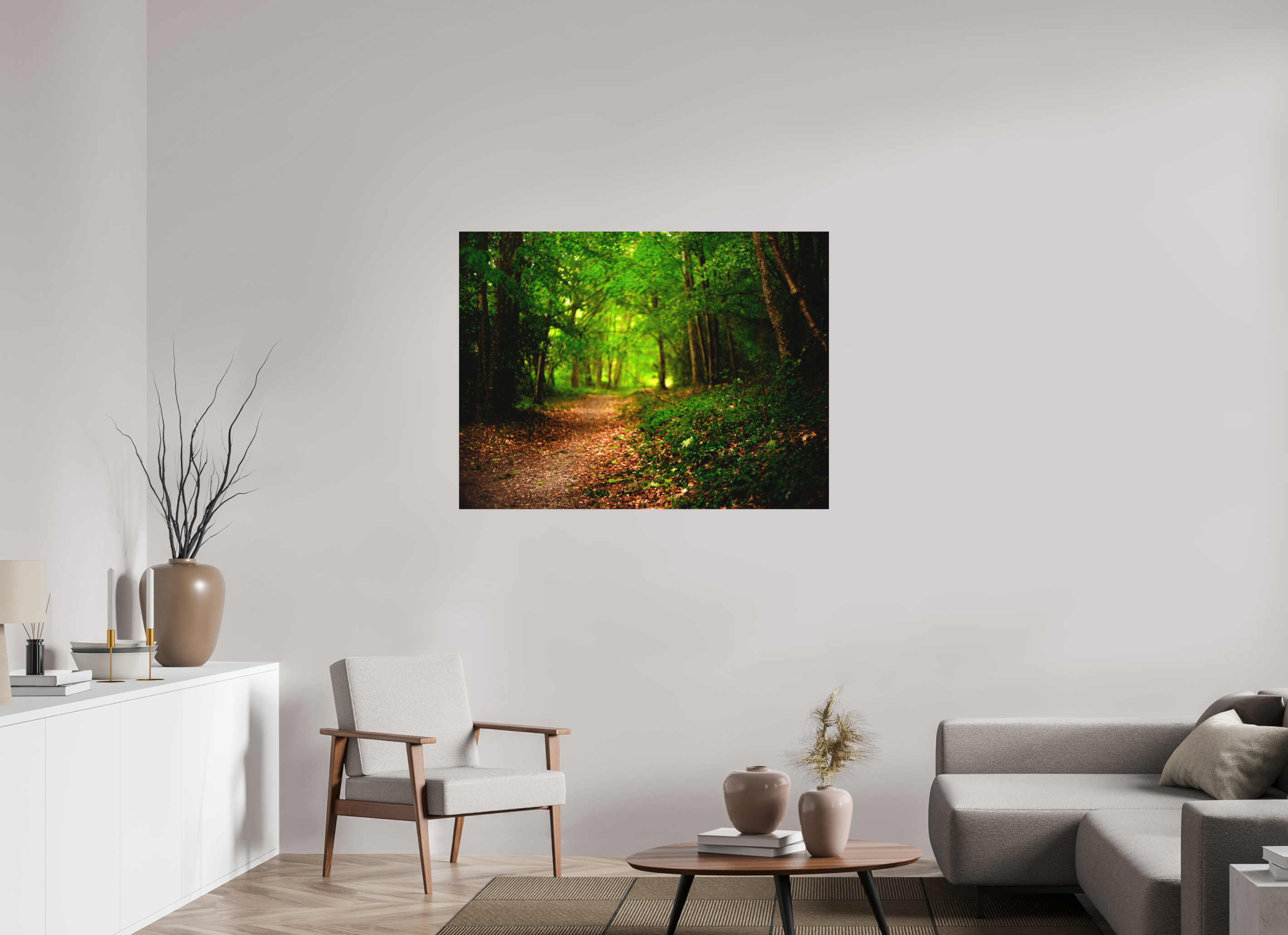 120 x 90 cm, Tirage photo - satiné foret