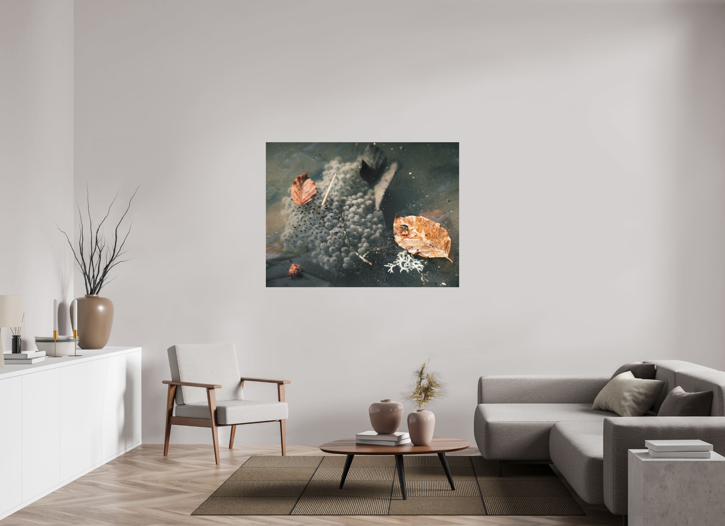 140 x 105 cm, Impression Fine Art sur support rigide - mat Oeufs