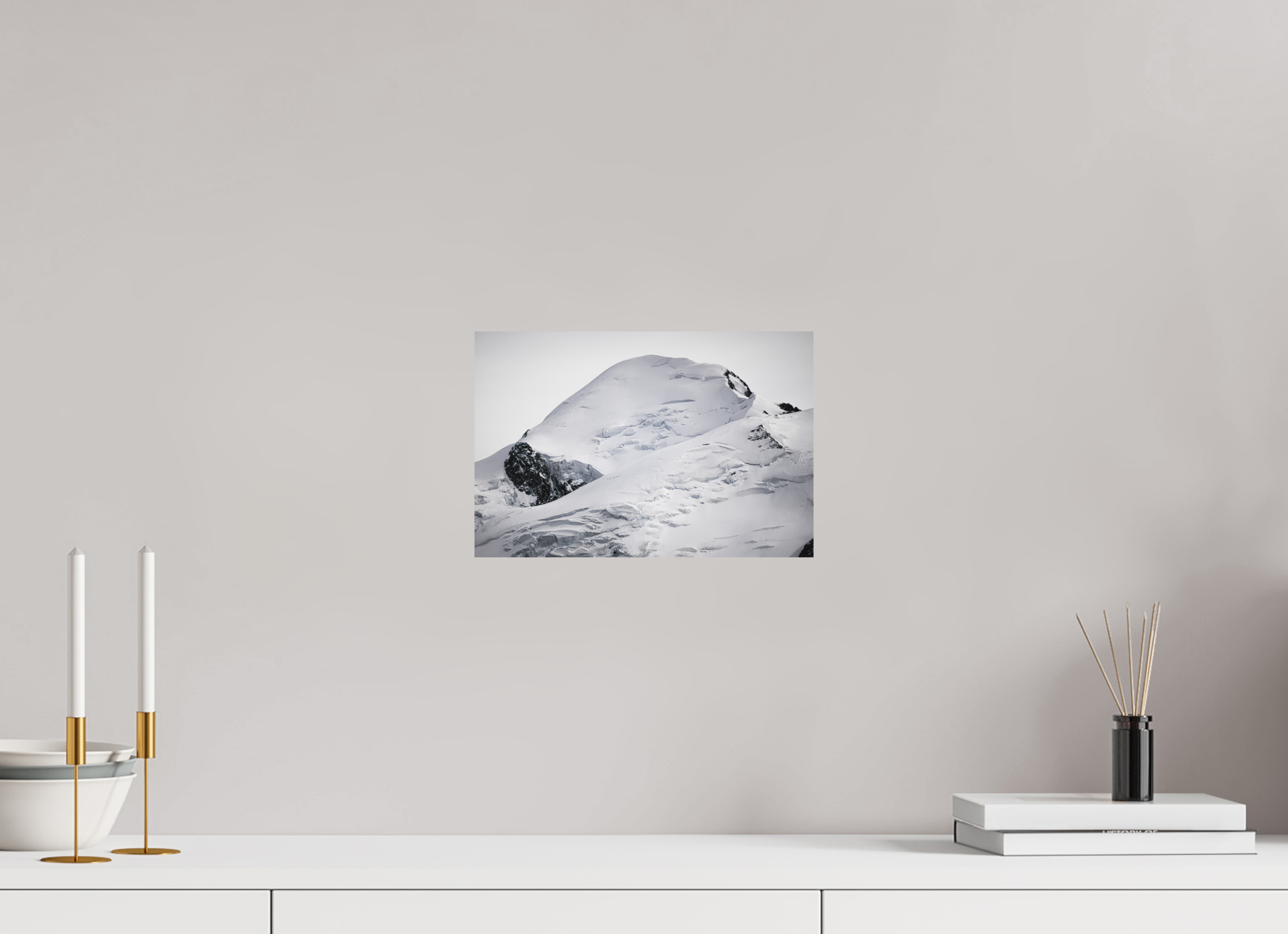 30 x 20 cm, Impression Fine Art - mat Le Mont Blanc