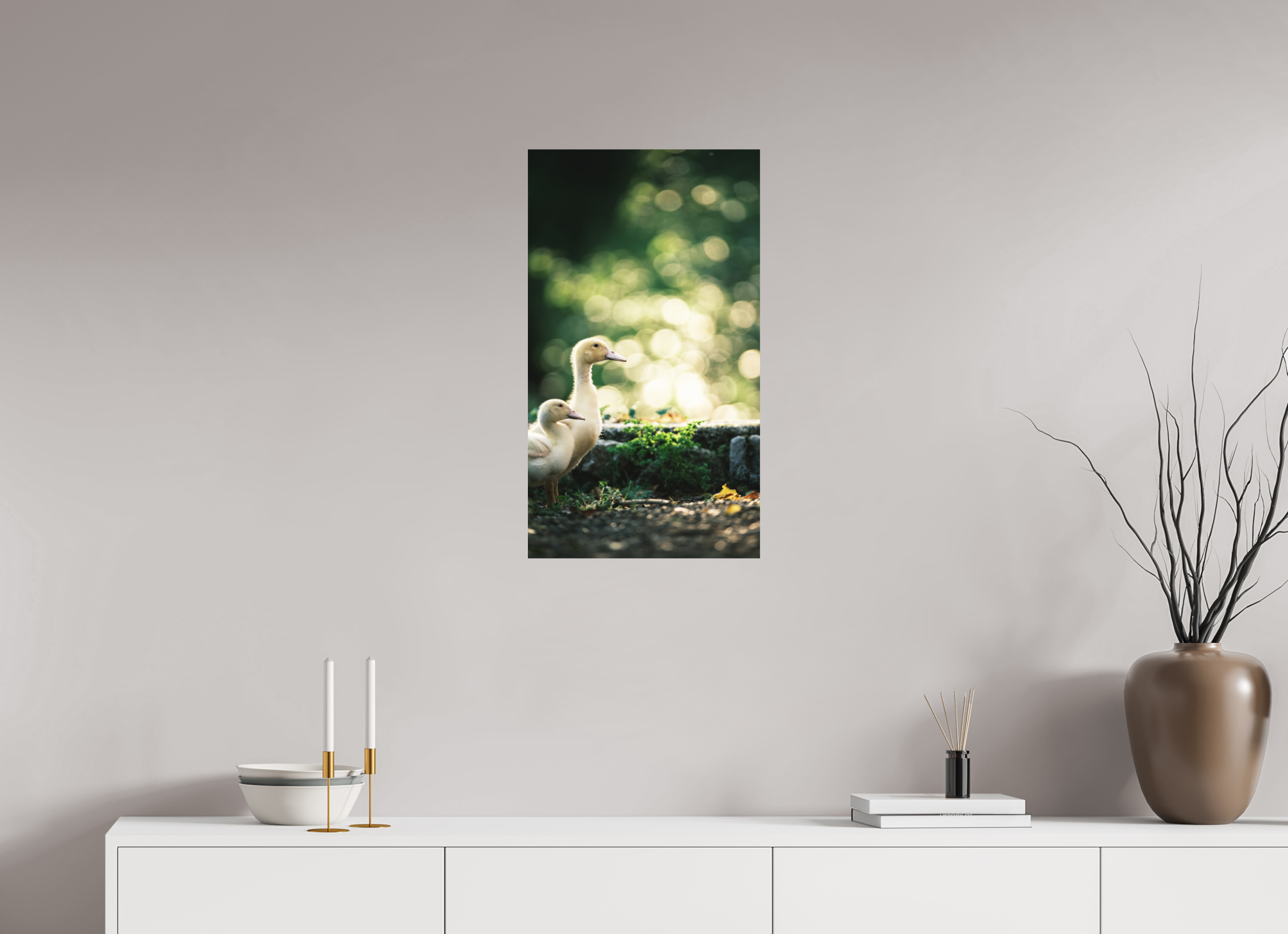 40 x 70,5 cm, Impression Fine Art - mat Canards II