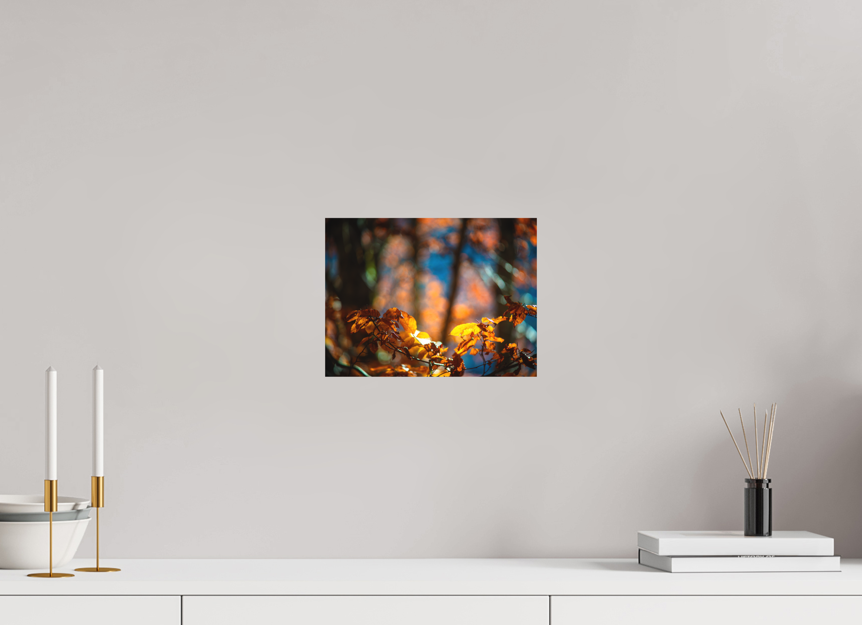 28 x 21 cm, Impression Fine Art - mat La folie des couleurs I