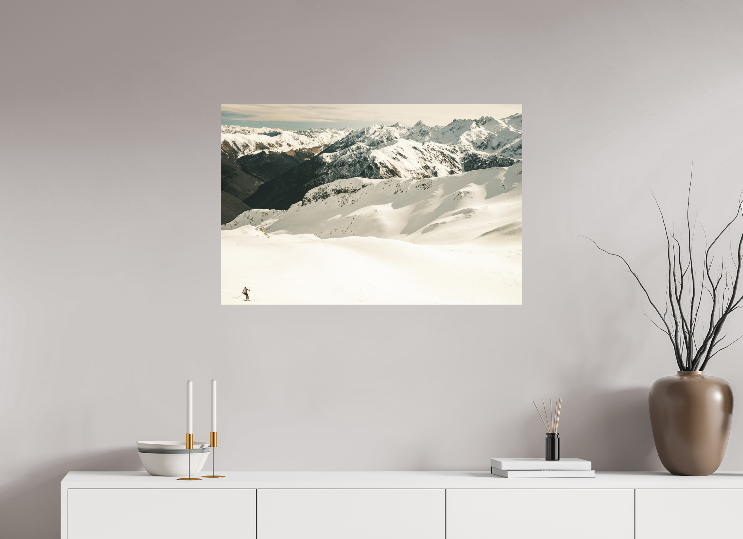 90 x 60 cm, Impression Fine Art - mat Le meilleur moment