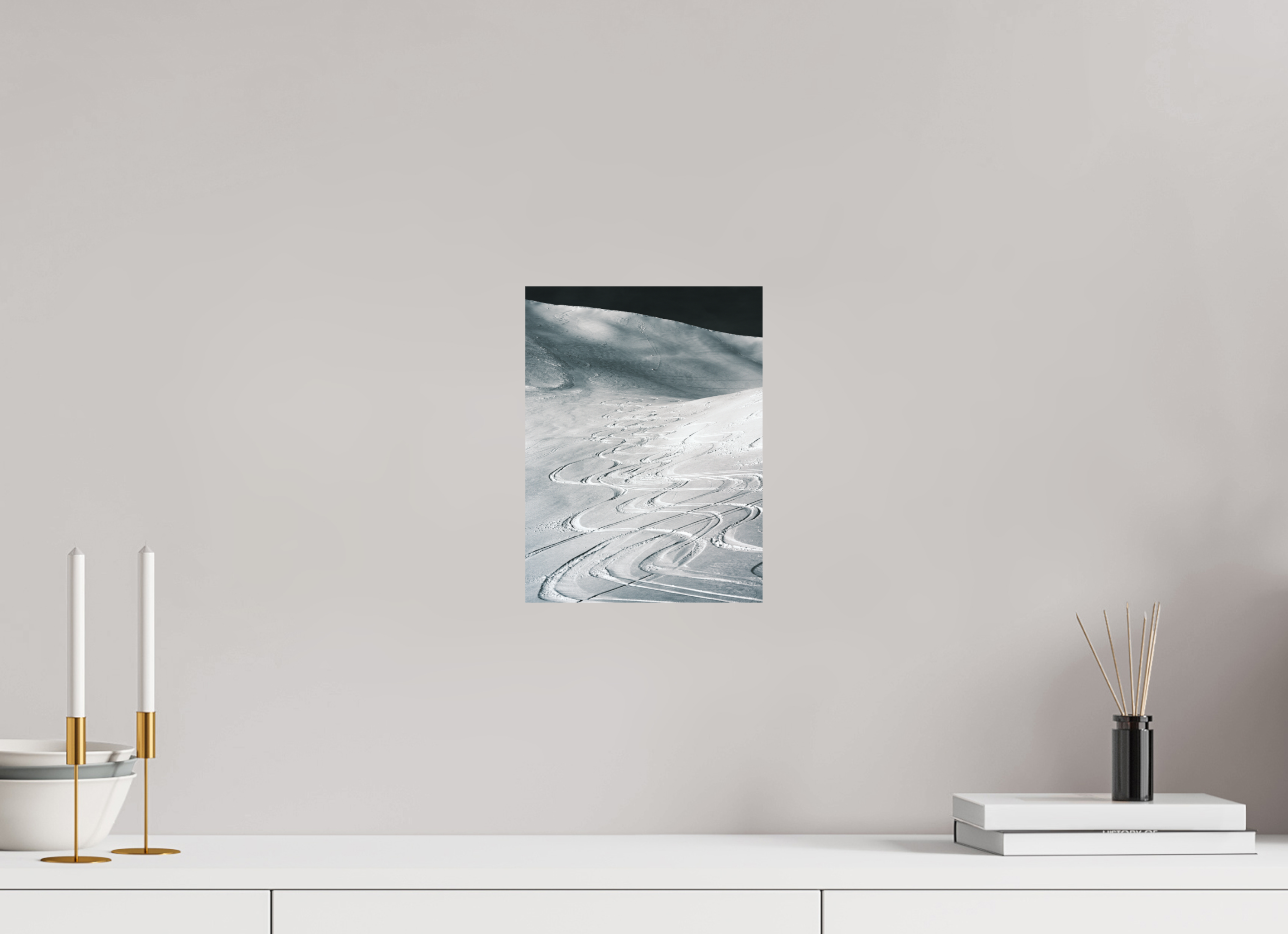 21 x 28 cm, Impression Fine Art - mat Les traces du bonheur