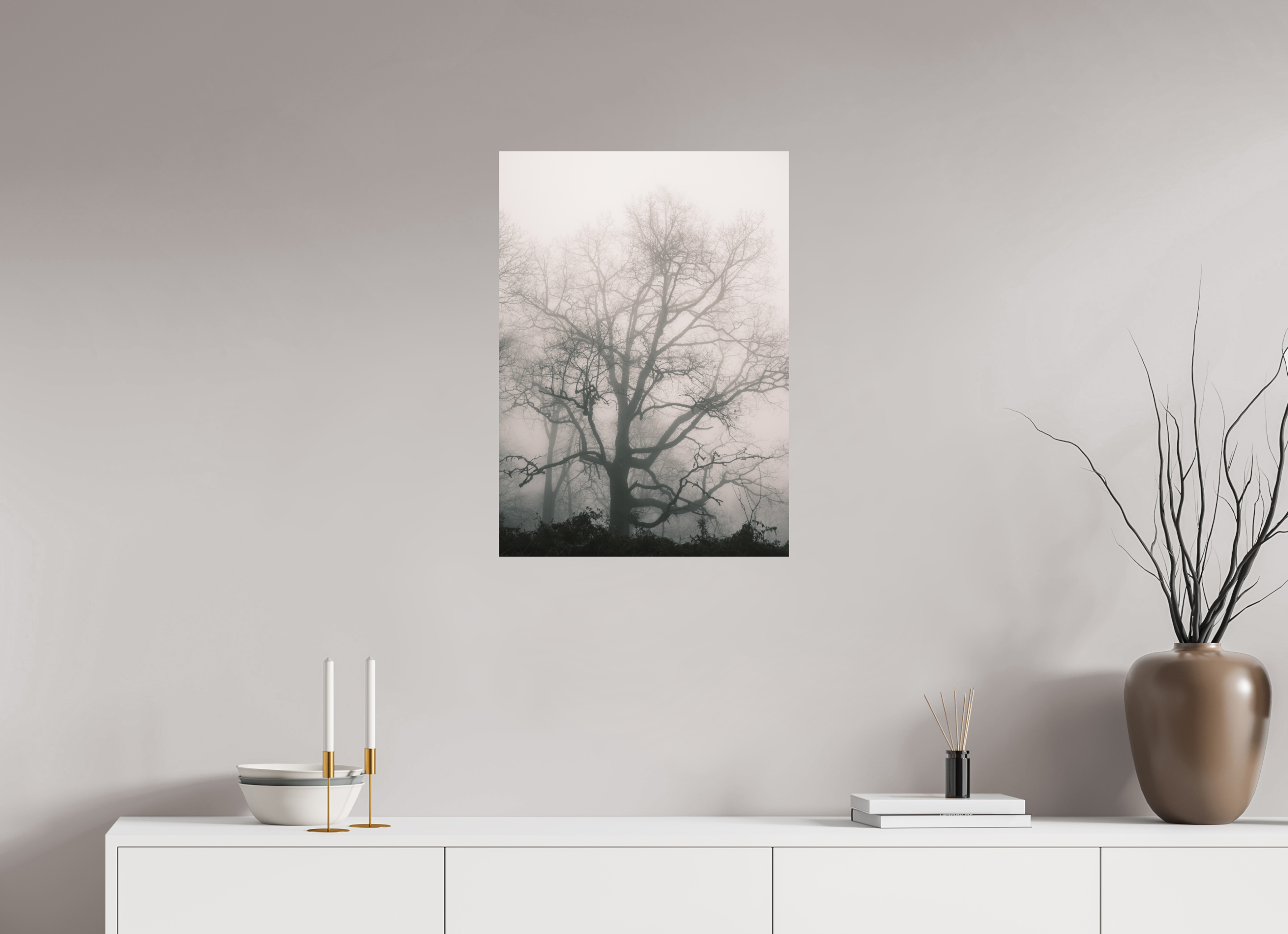 50 x 69,9 cm, Impression Fine Art - mat Hêtre