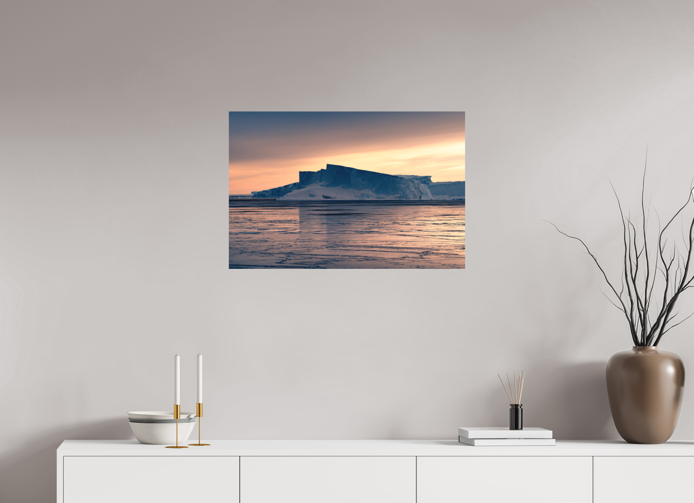 75 x 50 cm, Impression Fine Art sur support rigide - mat L'impermanente majestuosité