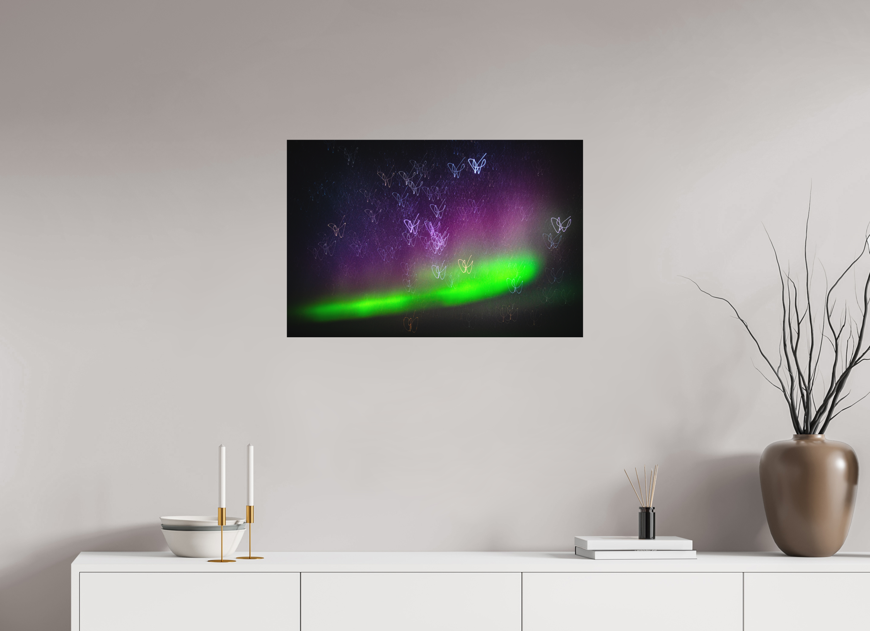 75 x 50 cm, Impression Fine Art sur support rigide - mat Danse céleste