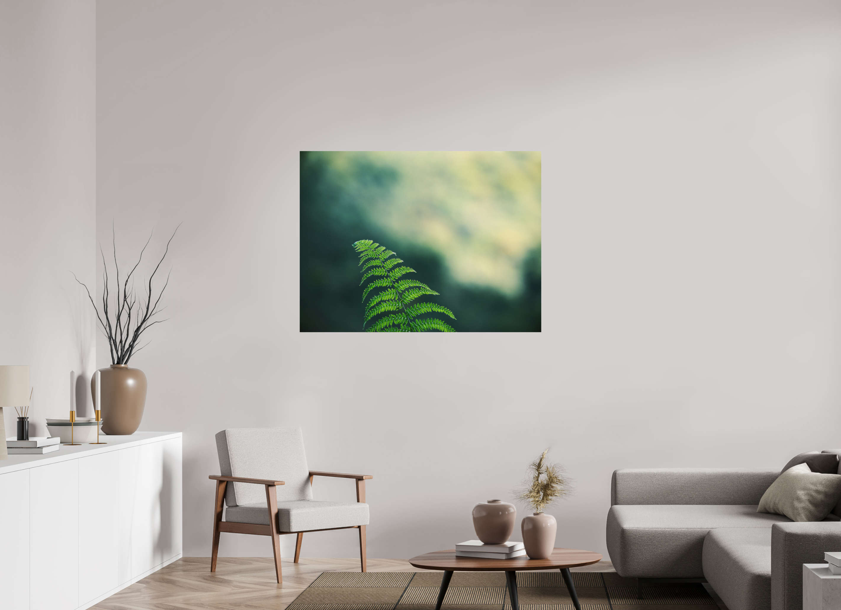 120 x 90 cm, Impression Fine Art - mat Fougère