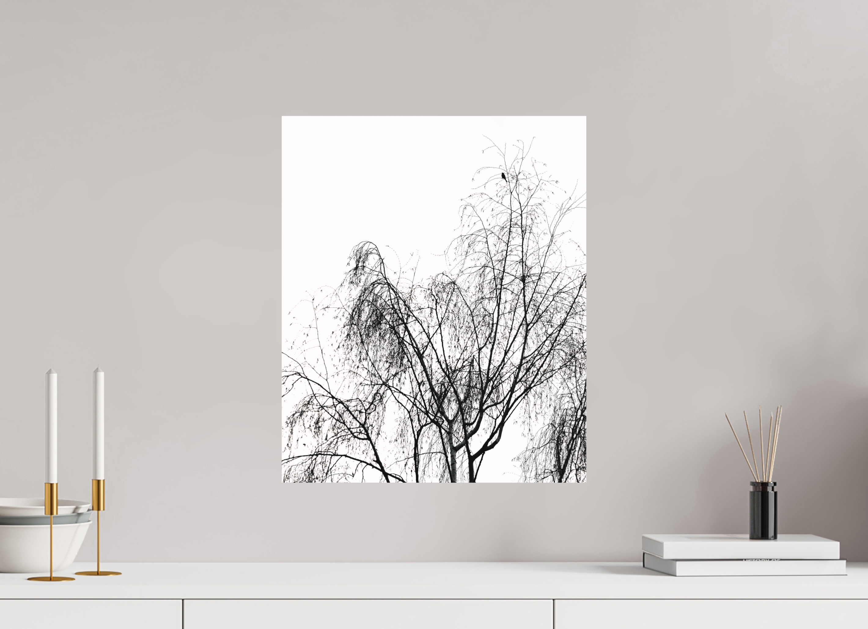 40 x 48,2 cm, Tirage photo - satiné Perché