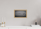 32,3 x 20 cm, Impression Fine Art encadrée en chêne naturel - mat Liberté synchronisée