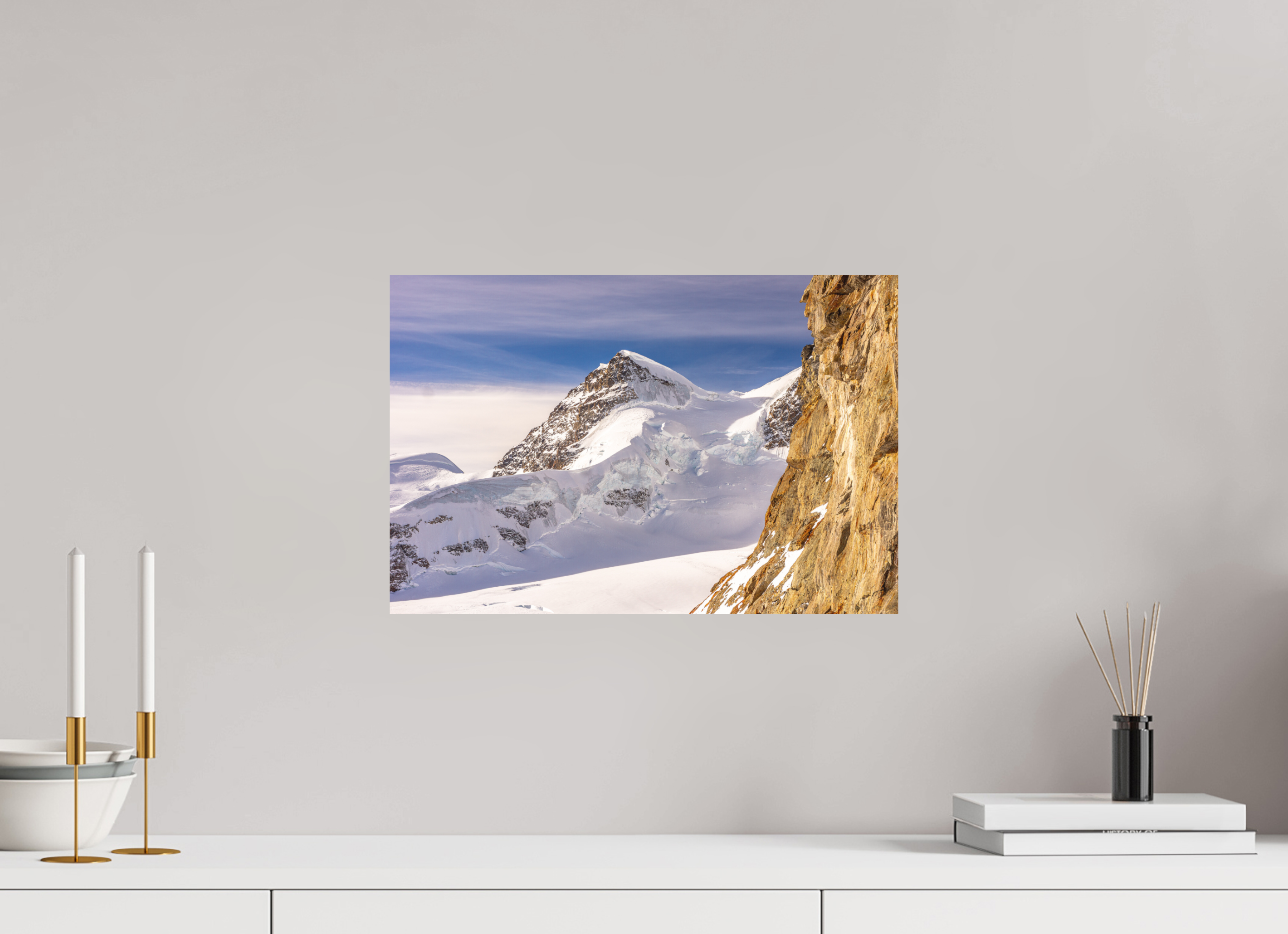 45 x 30 cm, Tirage photo - satiné La Jungfrau