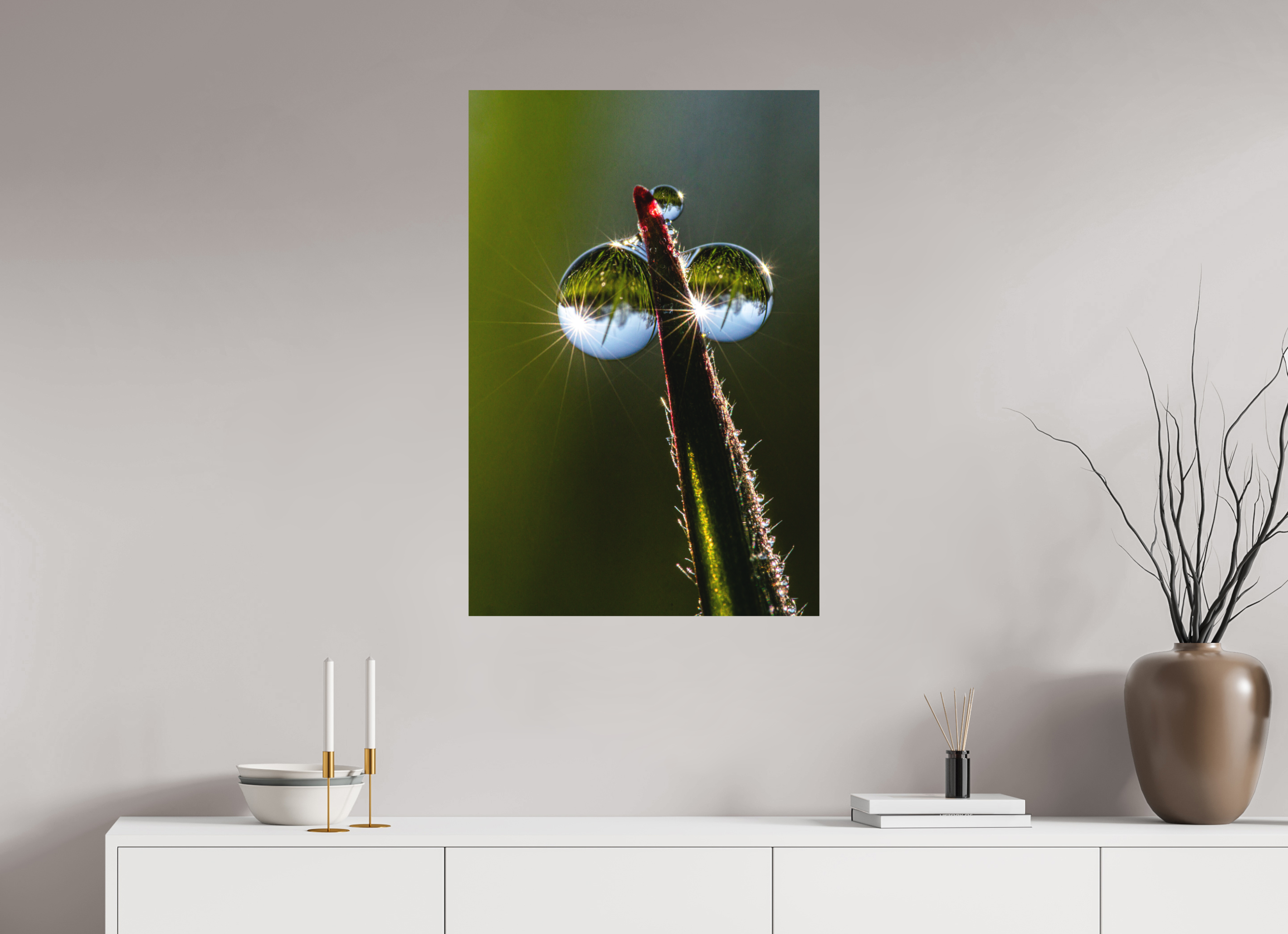 60 x 90 cm, Impression Fine Art sur support rigide - mat eclatant